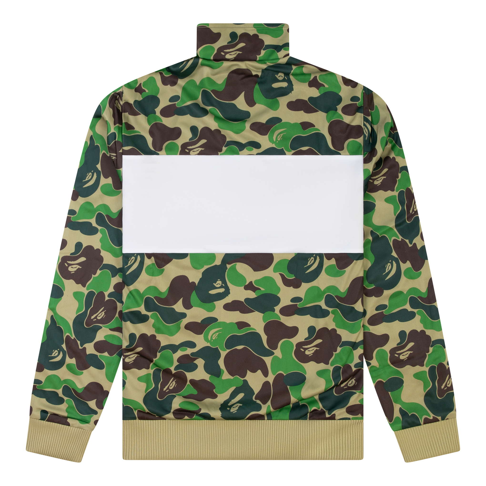 BAPE ADIDAS ABC CAMO TRACK JACKET GREEN