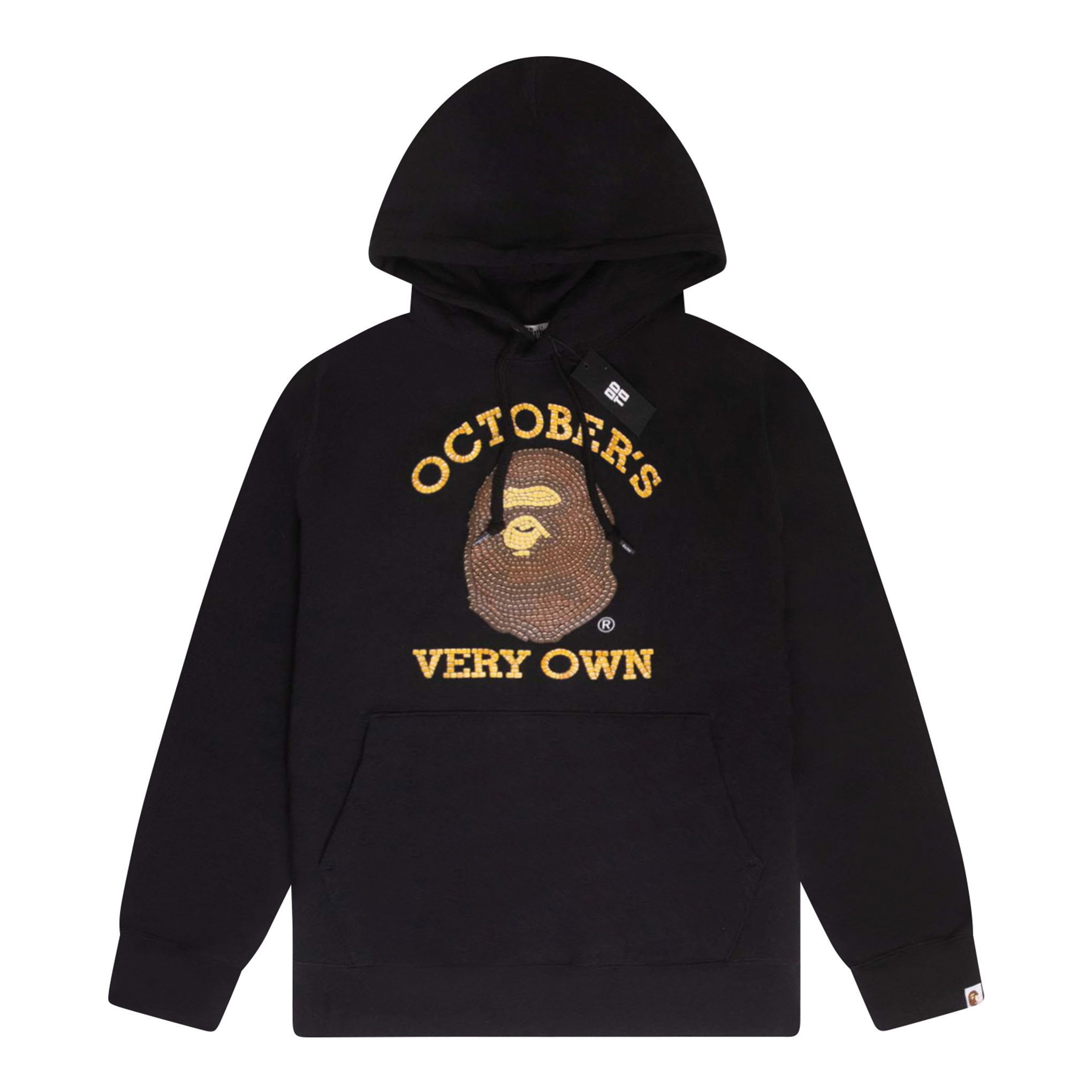 BAPE OVO PULLOVER HOODIE (FW21) BLACK