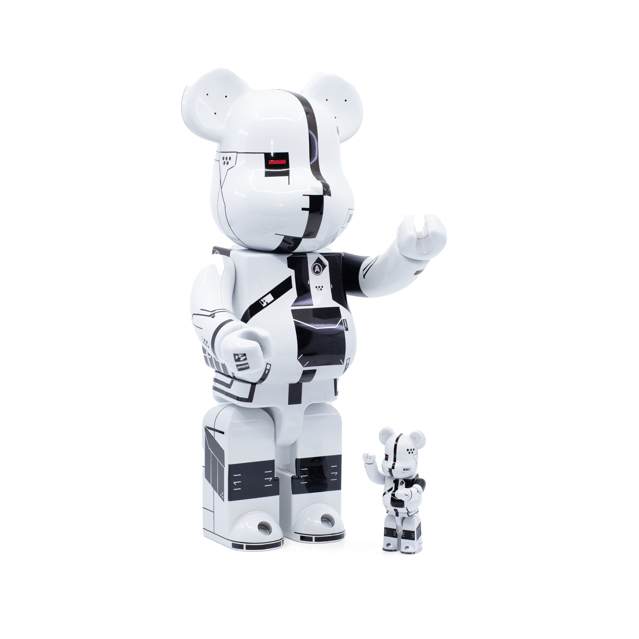 BEARBRICK ACRONYM 100% & 400% SET