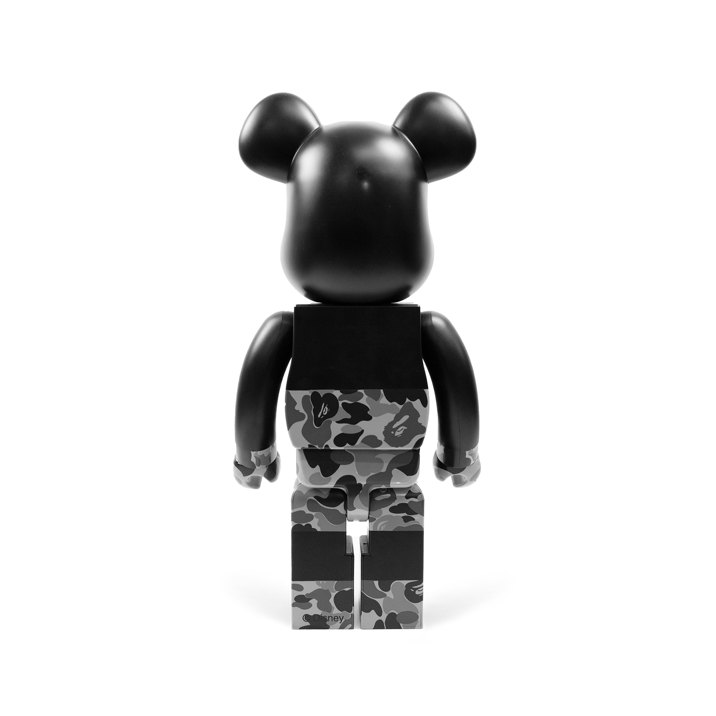 BEARBRICK BAPE MICKEY MONOTONE 1000%