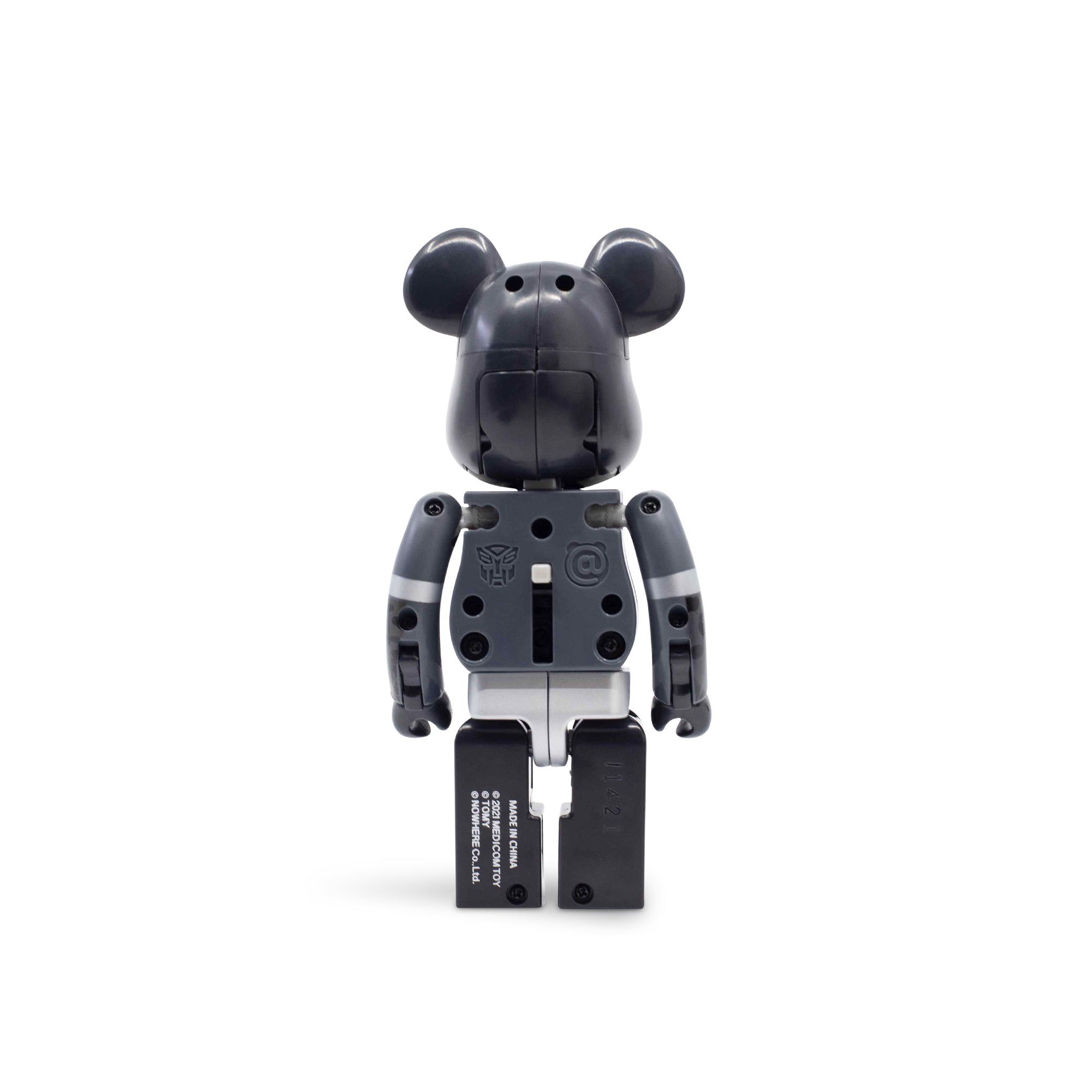 BEARBRICK BAPE TRANSFORMERS OPTIMUS PRIME 200% GREY