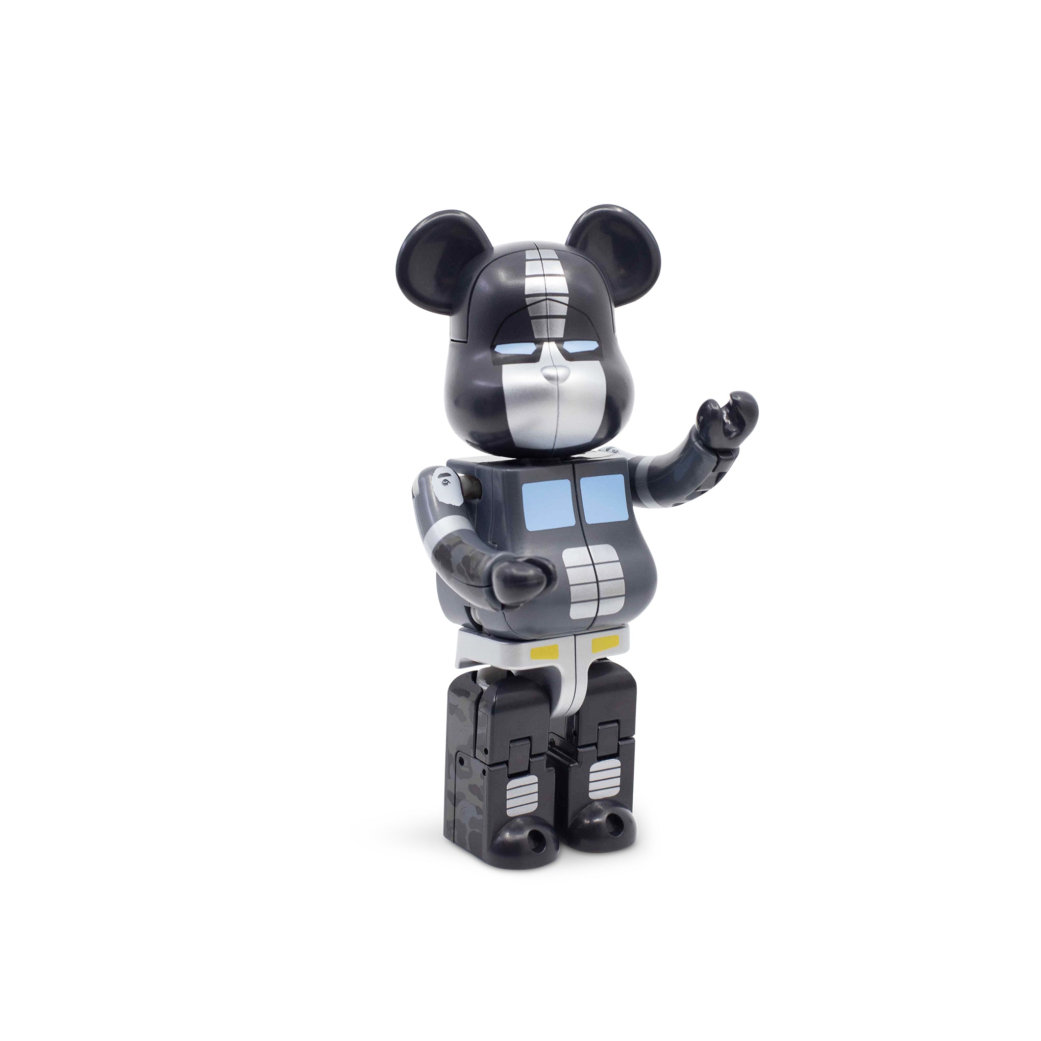 BEARBRICK BAPE TRANSFORMERS OPTIMUS PRIME 200% GREY