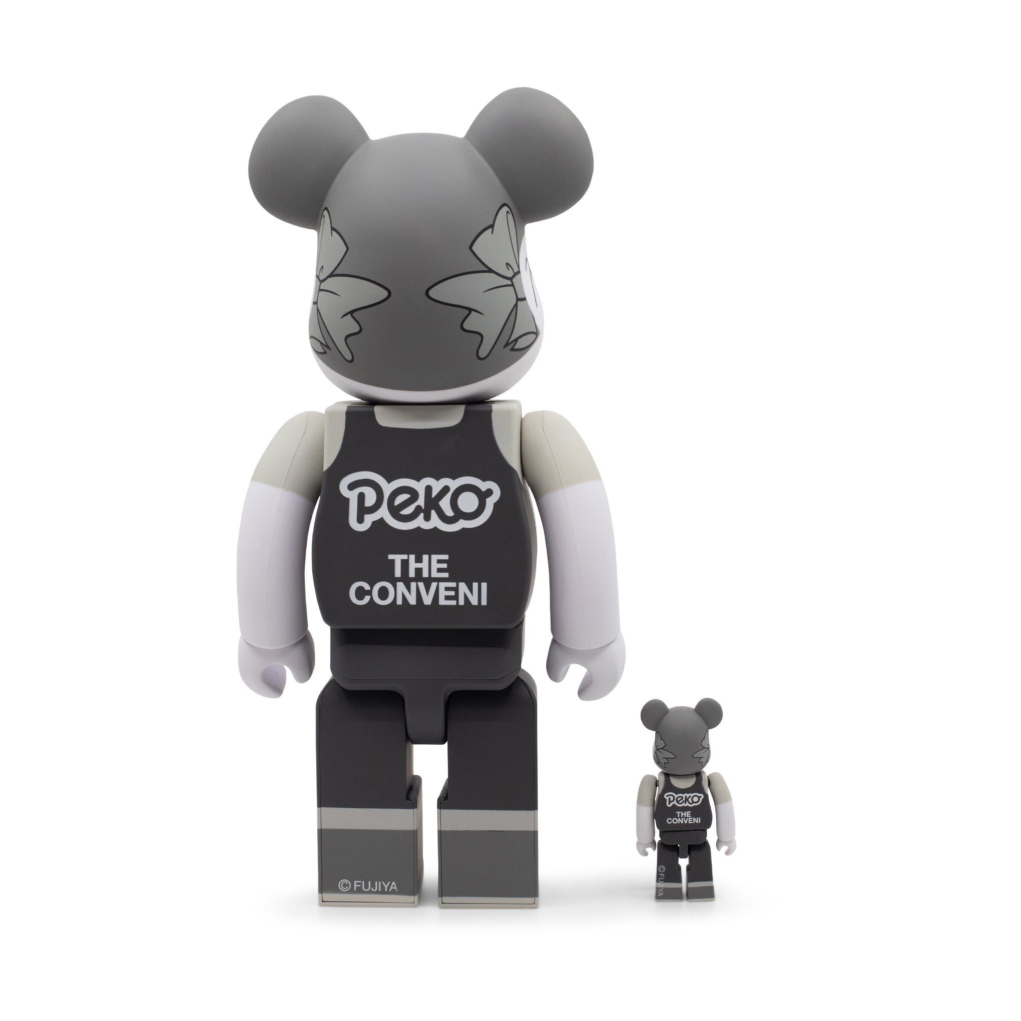 BEARBRICK MILKY THE CONVENI PEKO 100% & 400% SET