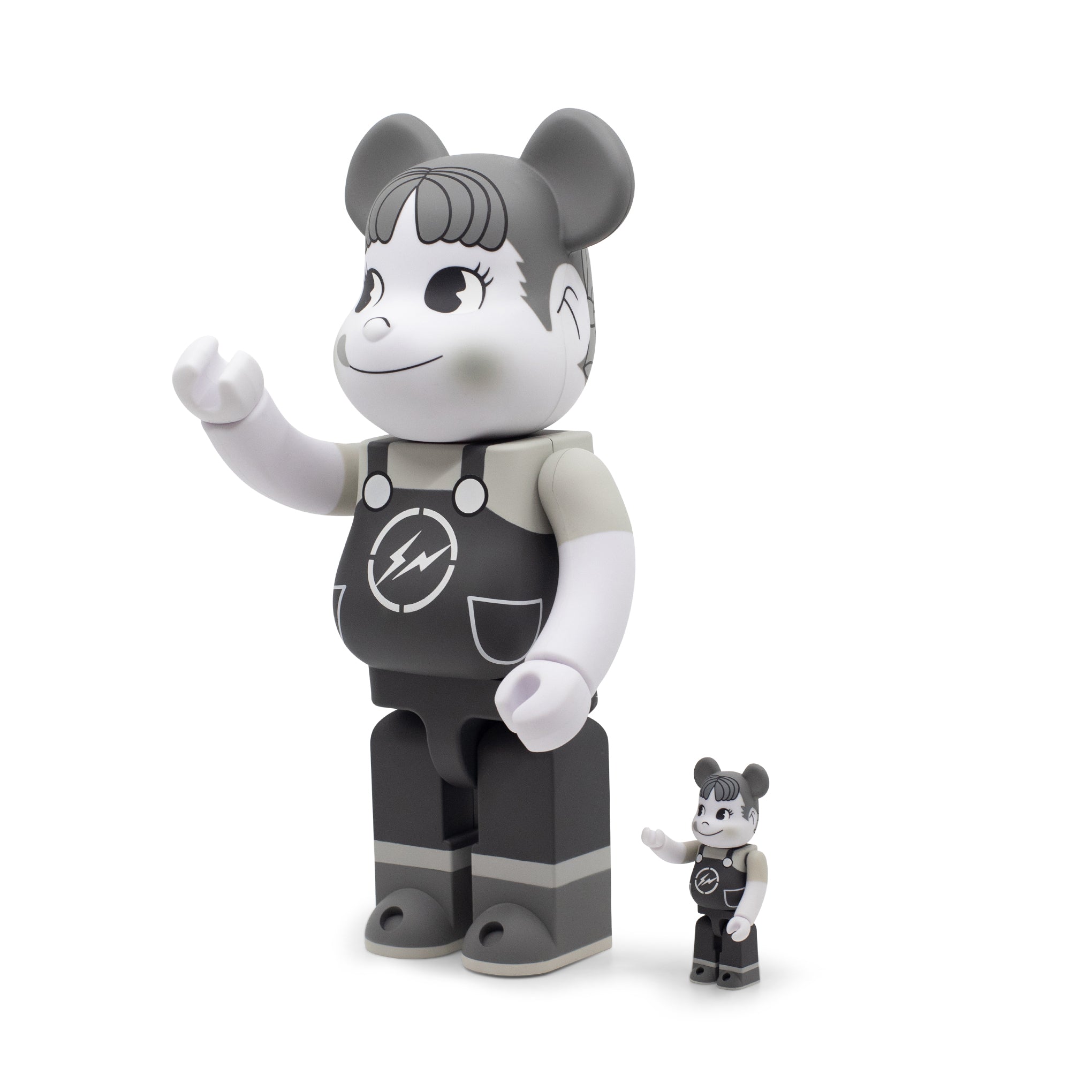 BEARBRICK MILKY THE CONVENI PEKO 100% & 400% SET