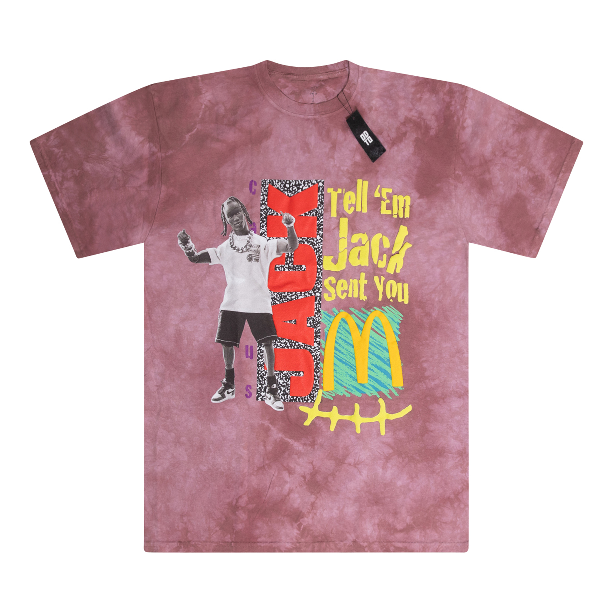 CACTUS JACK MCDONALD'S JACK SMILE TEE BERRY