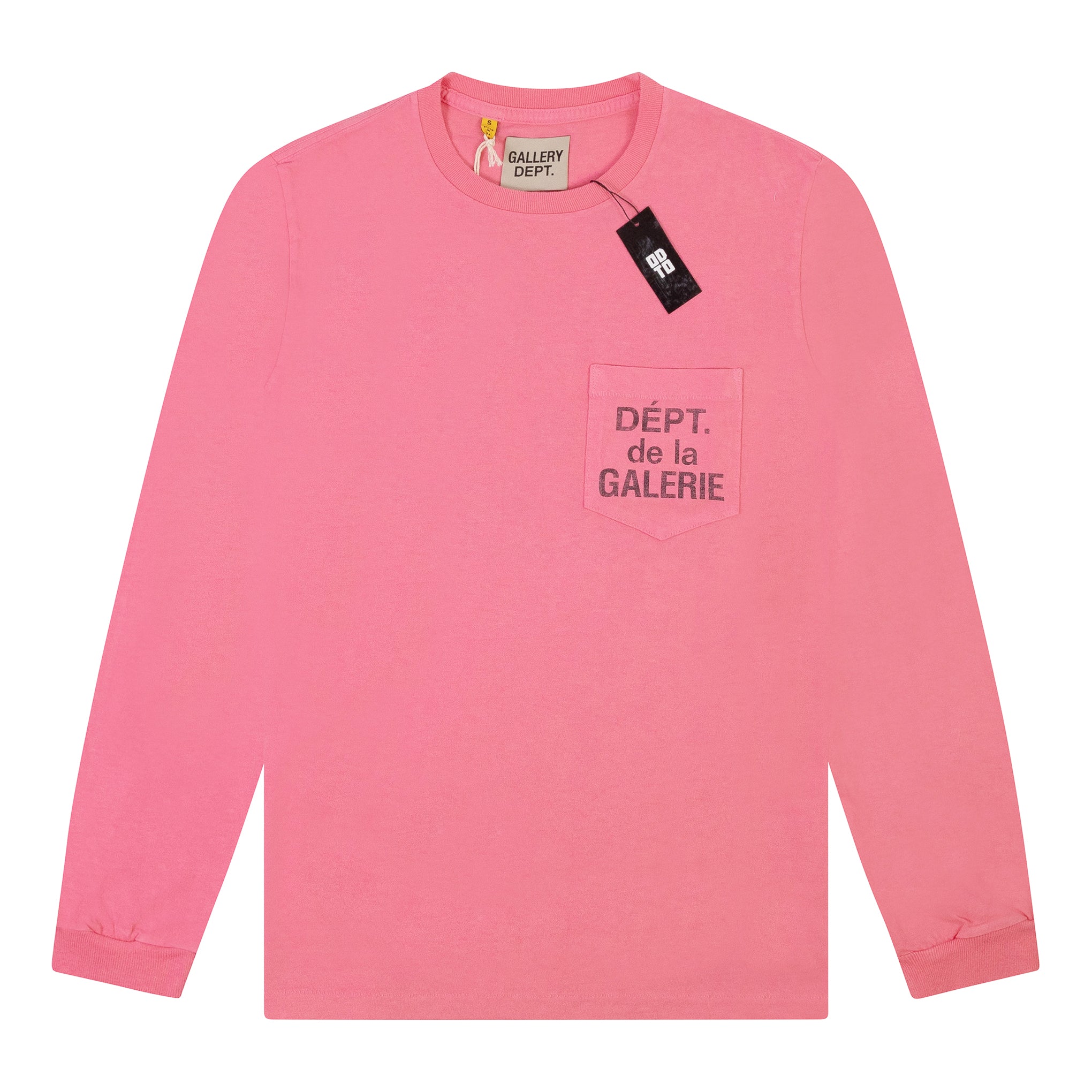 GALLERY DEPT. POCKET L/S TEE SALMON