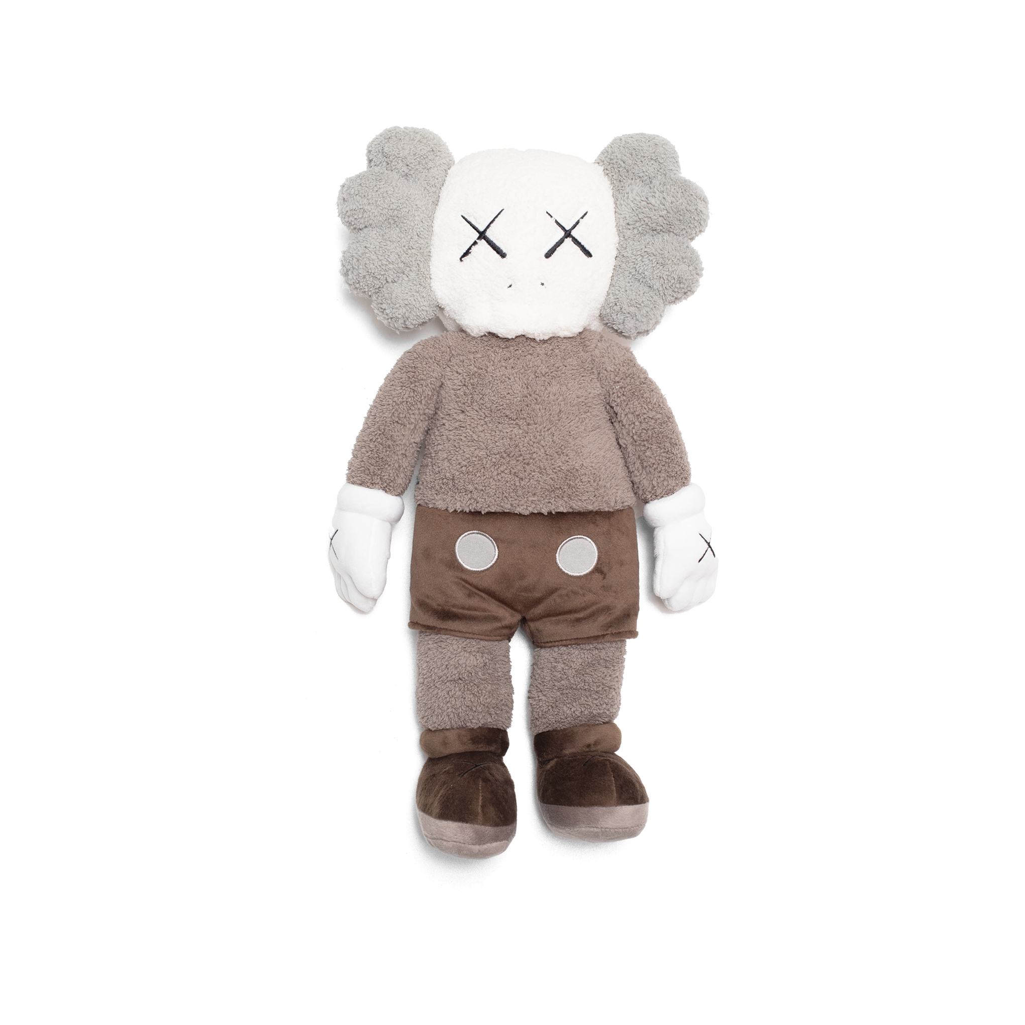 KAWS HOLIDAY HONG KONG COMPANION PLUSH BROWN