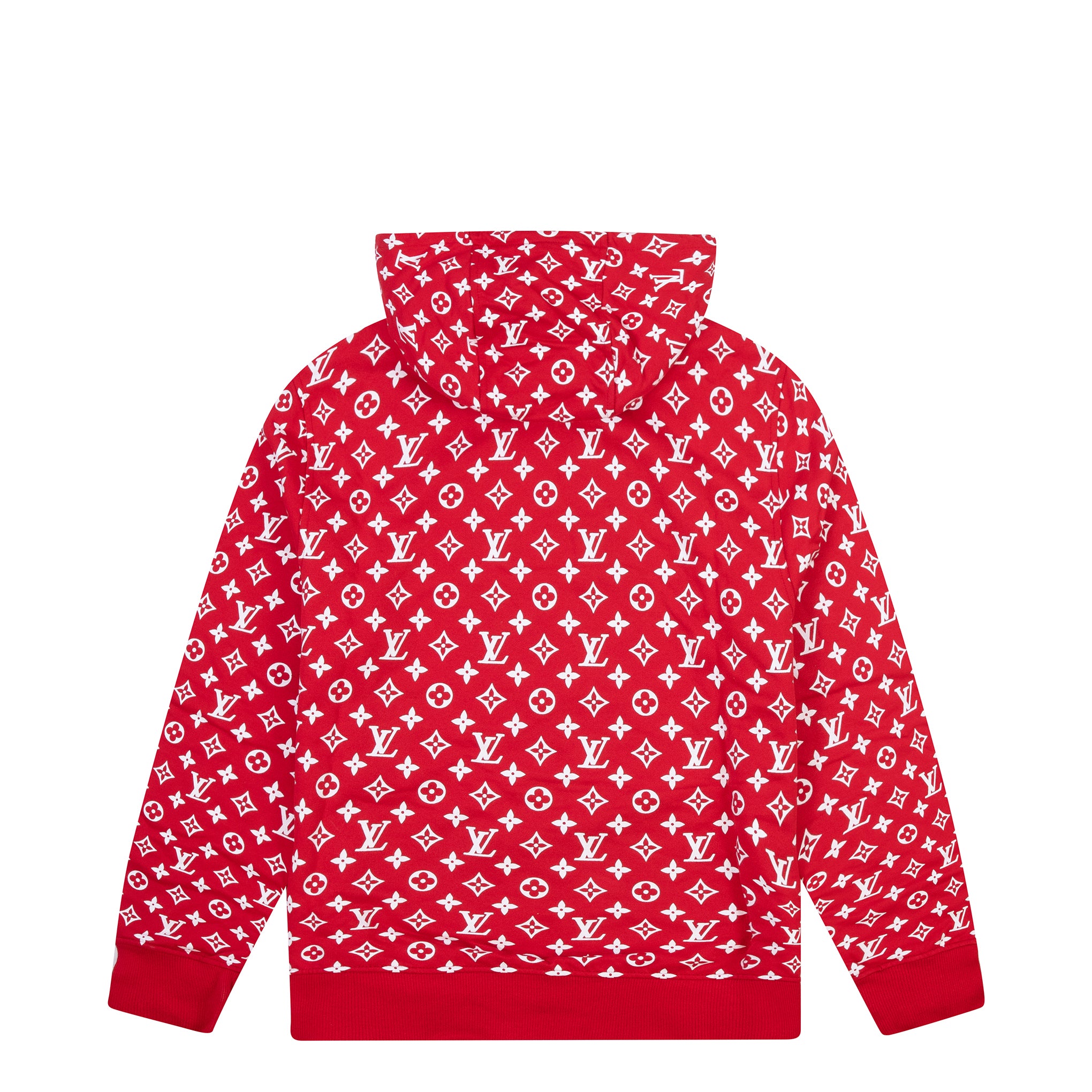 Louis vuitton x supreme logo hoodie sale