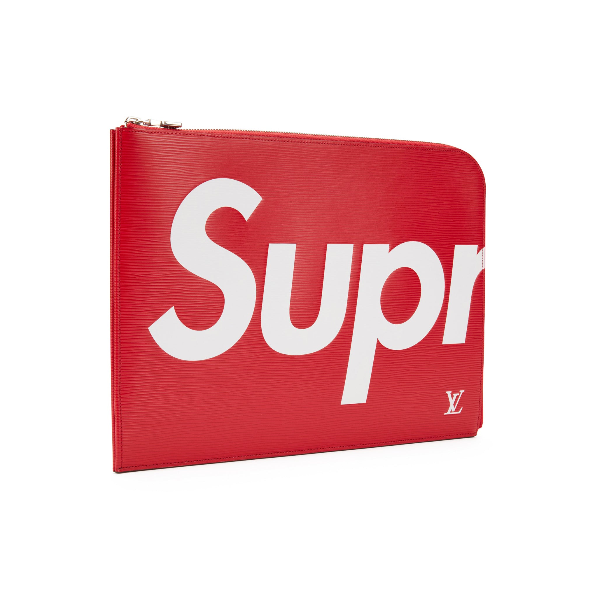 LOUIS VUITTON SUPREME POCHETTE JOUR RED