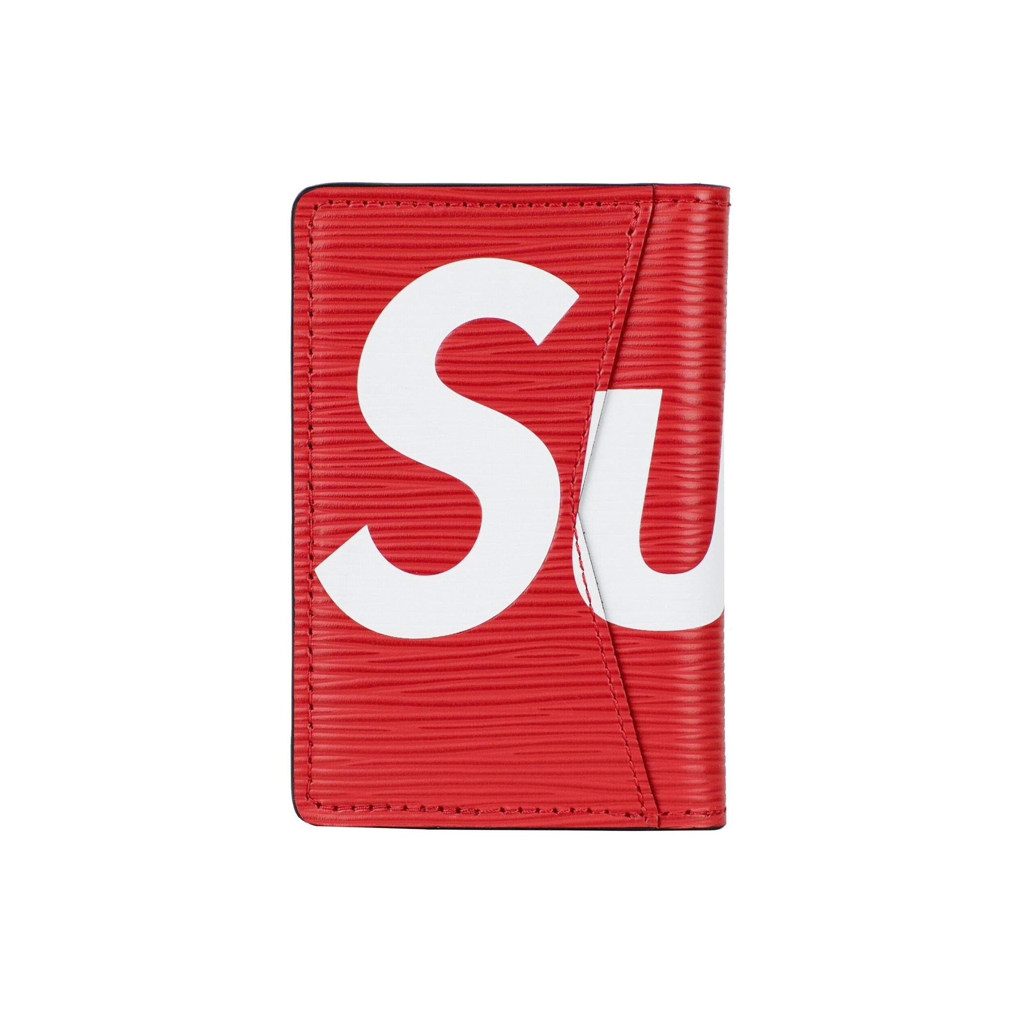 LOUIS VUITTON SUPREME POCKET ORGANIZER RED