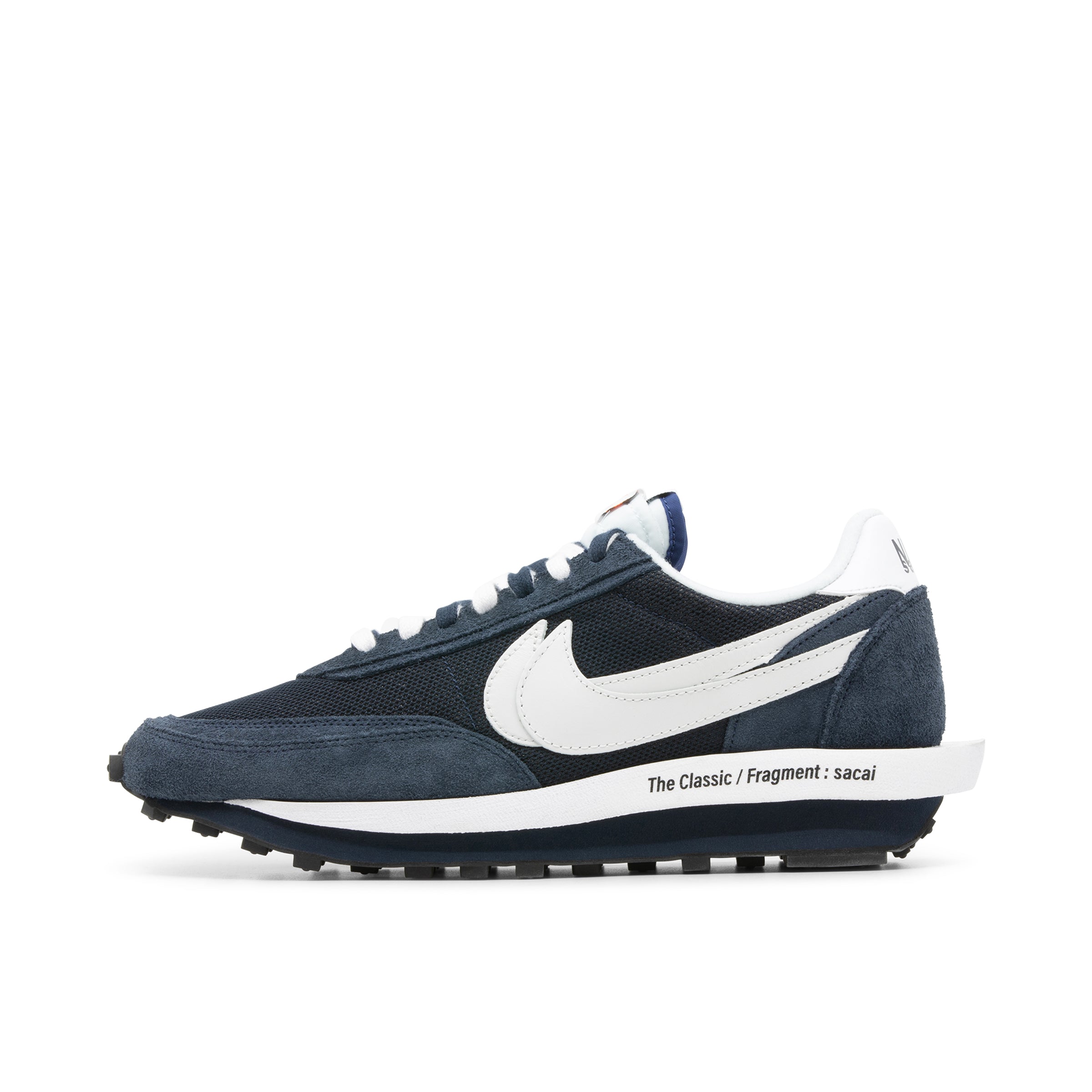 NIKE LDV WAFFLE SACAI FRAGMENT BLACKENED BLUE