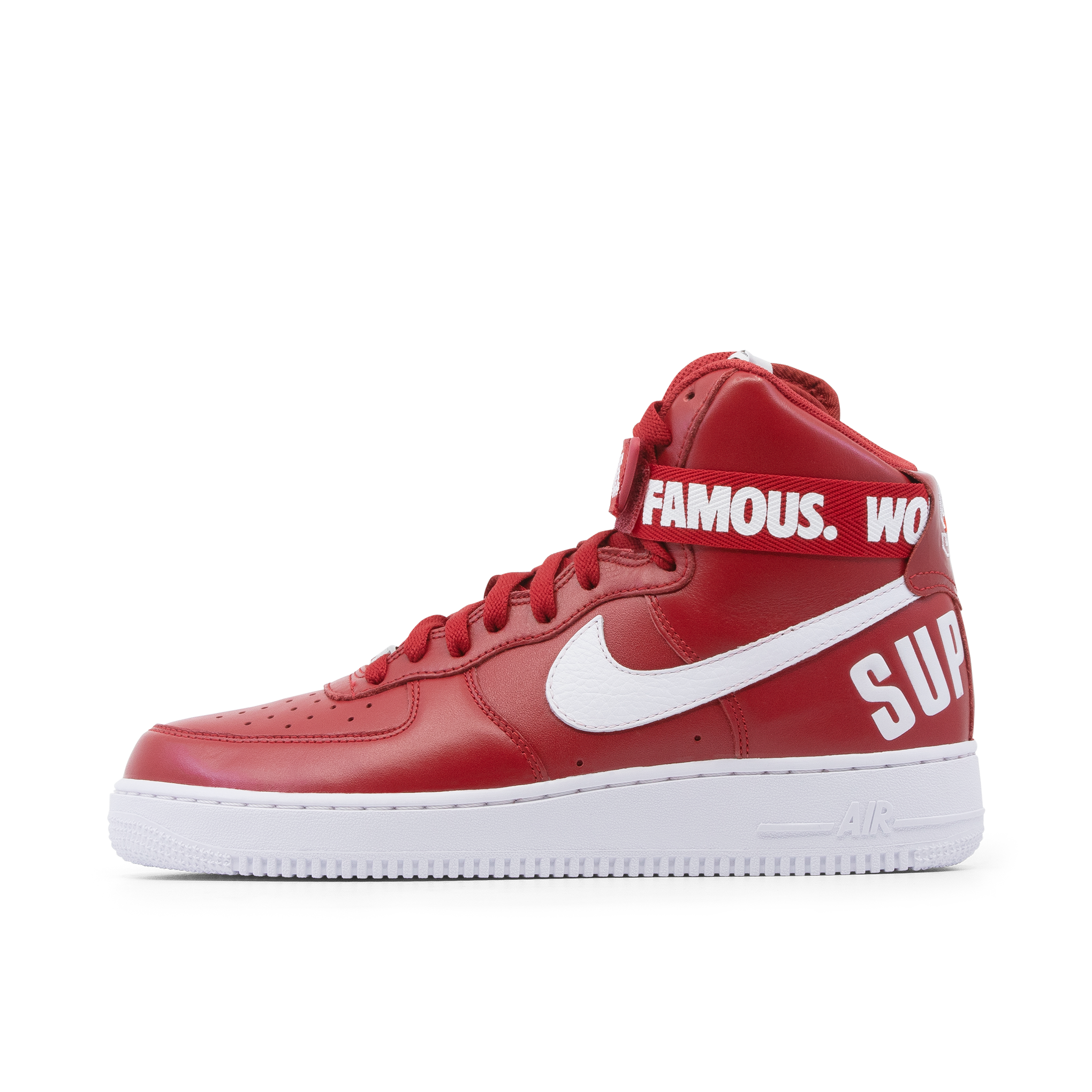 NIKE AIR FORCE 1 HIGH SUPREME RED