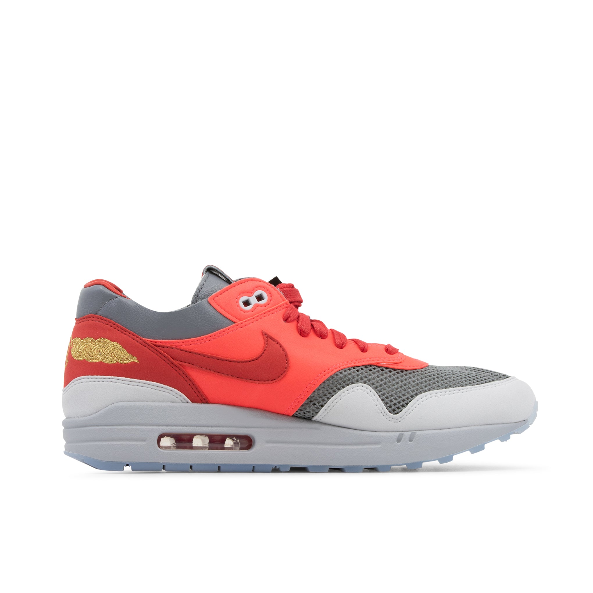 NIKE AIR MAX 1 CLOT KISS OF DEATH SOLAR RED