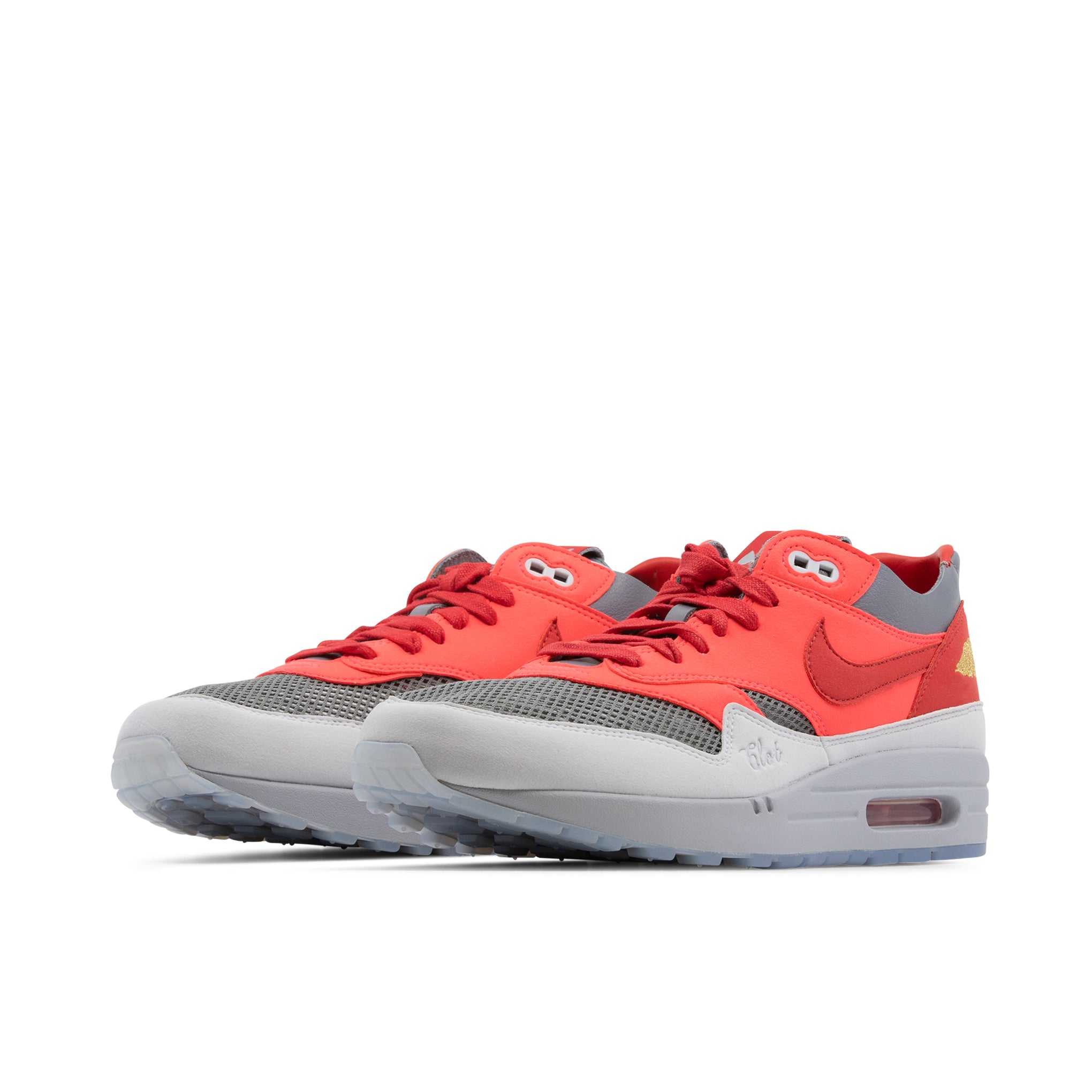 NIKE AIR MAX 1 CLOT KISS OF DEATH SOLAR RED