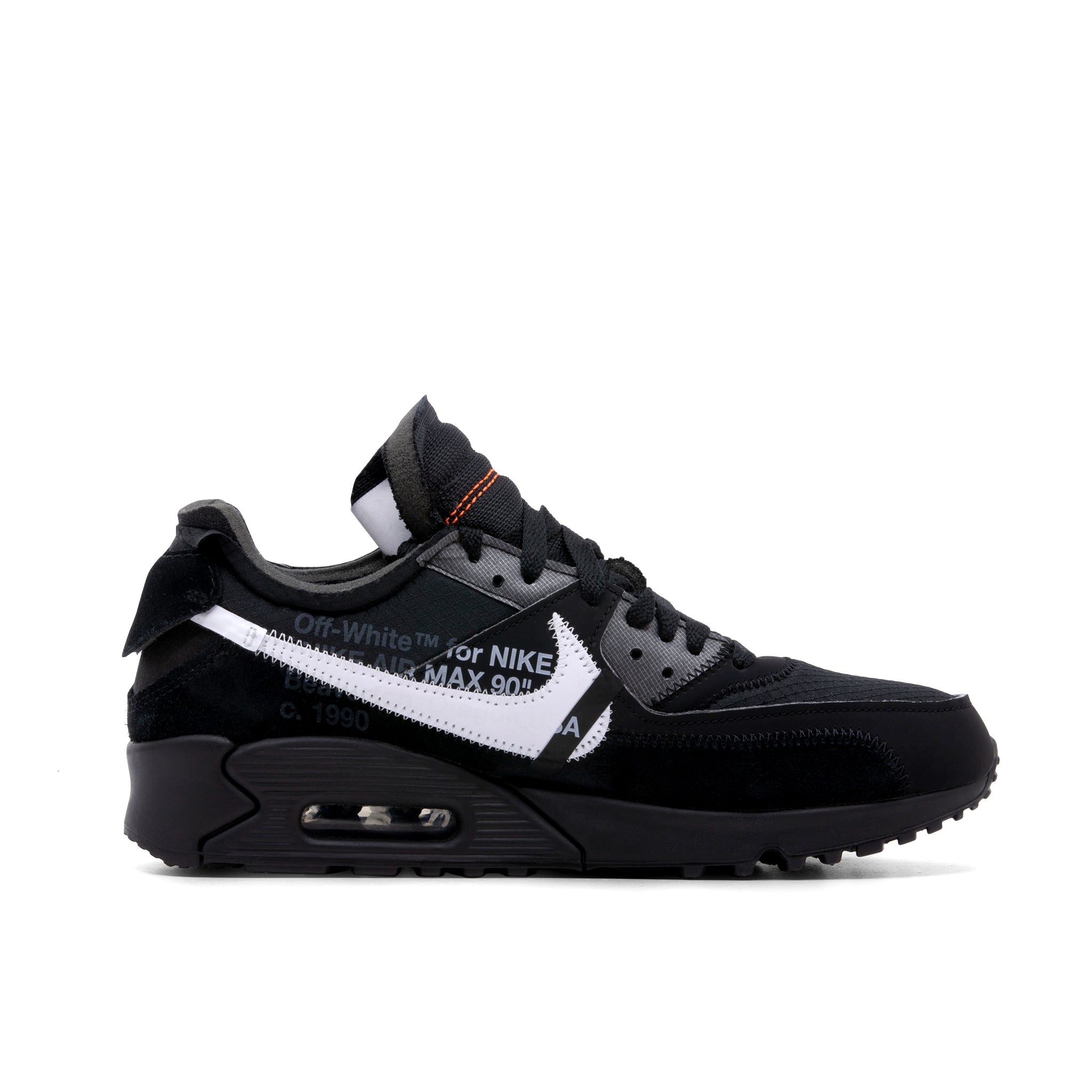 NIKE AIR MAX 90 OFF-WHITE BLACK