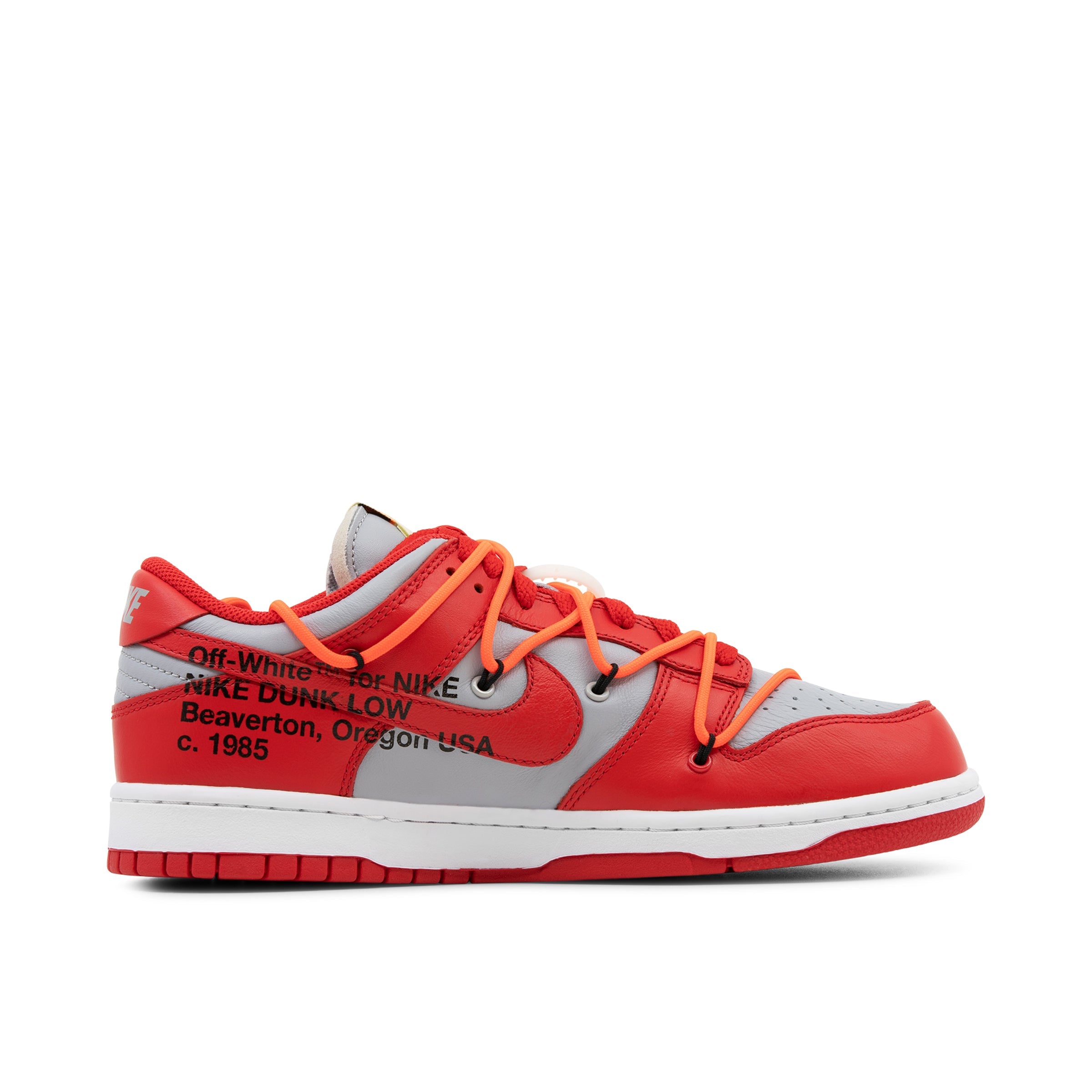 NIKE DUNK LOW OFF-WHITE UNIVERSITY RED