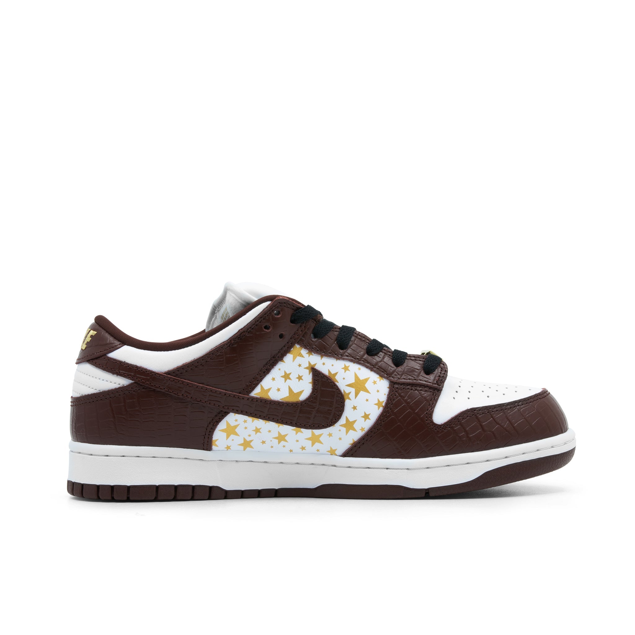 NIKE SB DUNK LOW SUPREME STARS BARKROOT BROWN