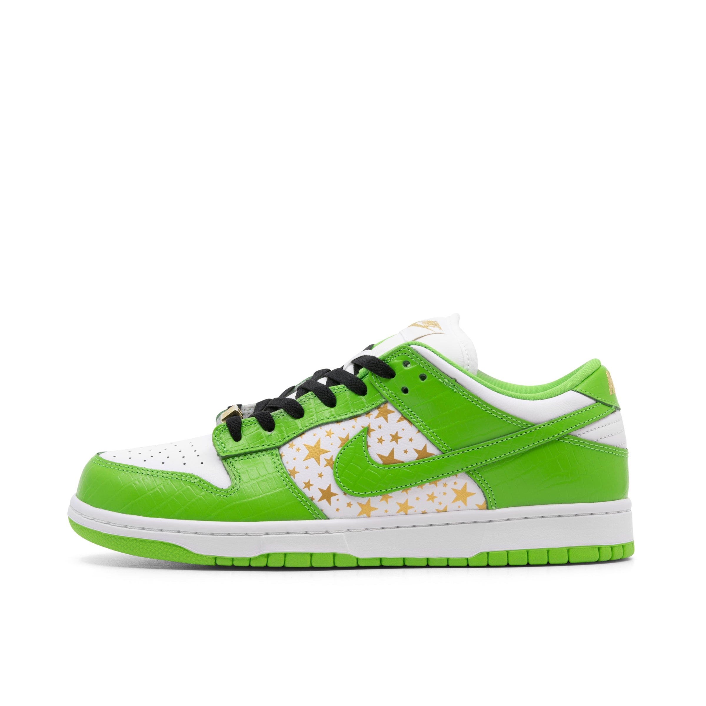 NIKE SB DUNK LOW SUPREME STARS MEAN GREEN