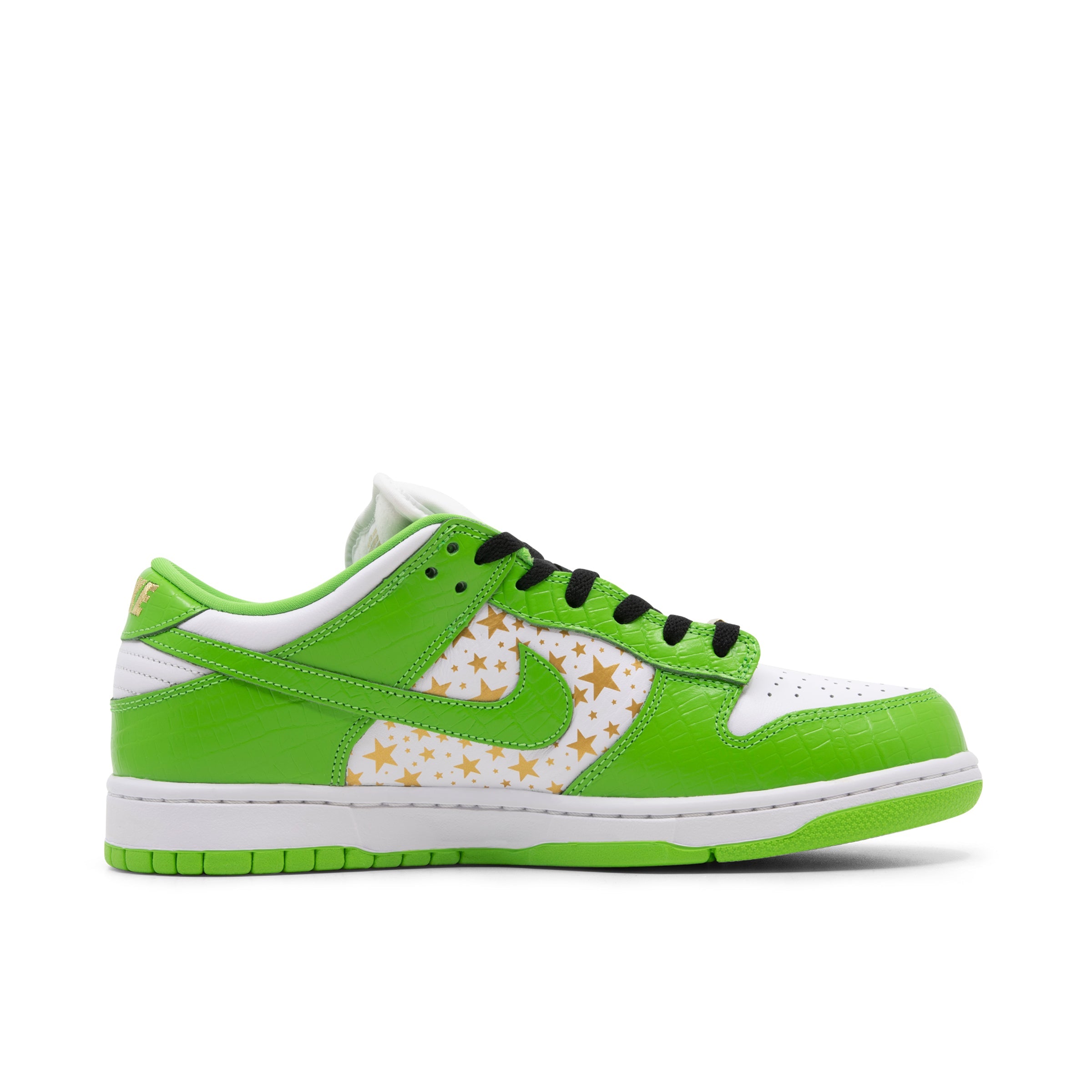 NIKE SB DUNK LOW SUPREME STARS MEAN GREEN