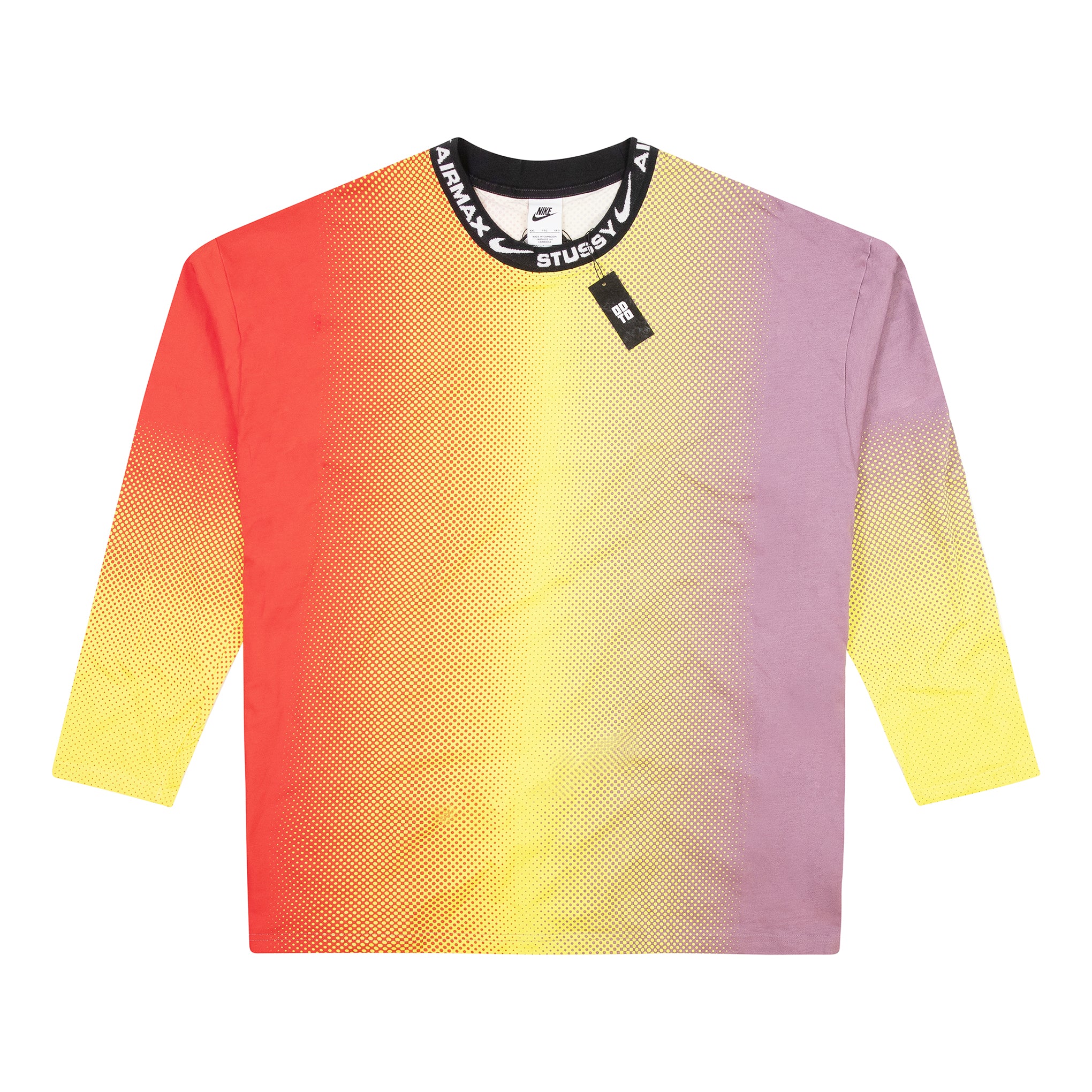 NIKE STUSSY L/S TOP MULTICOLOUR