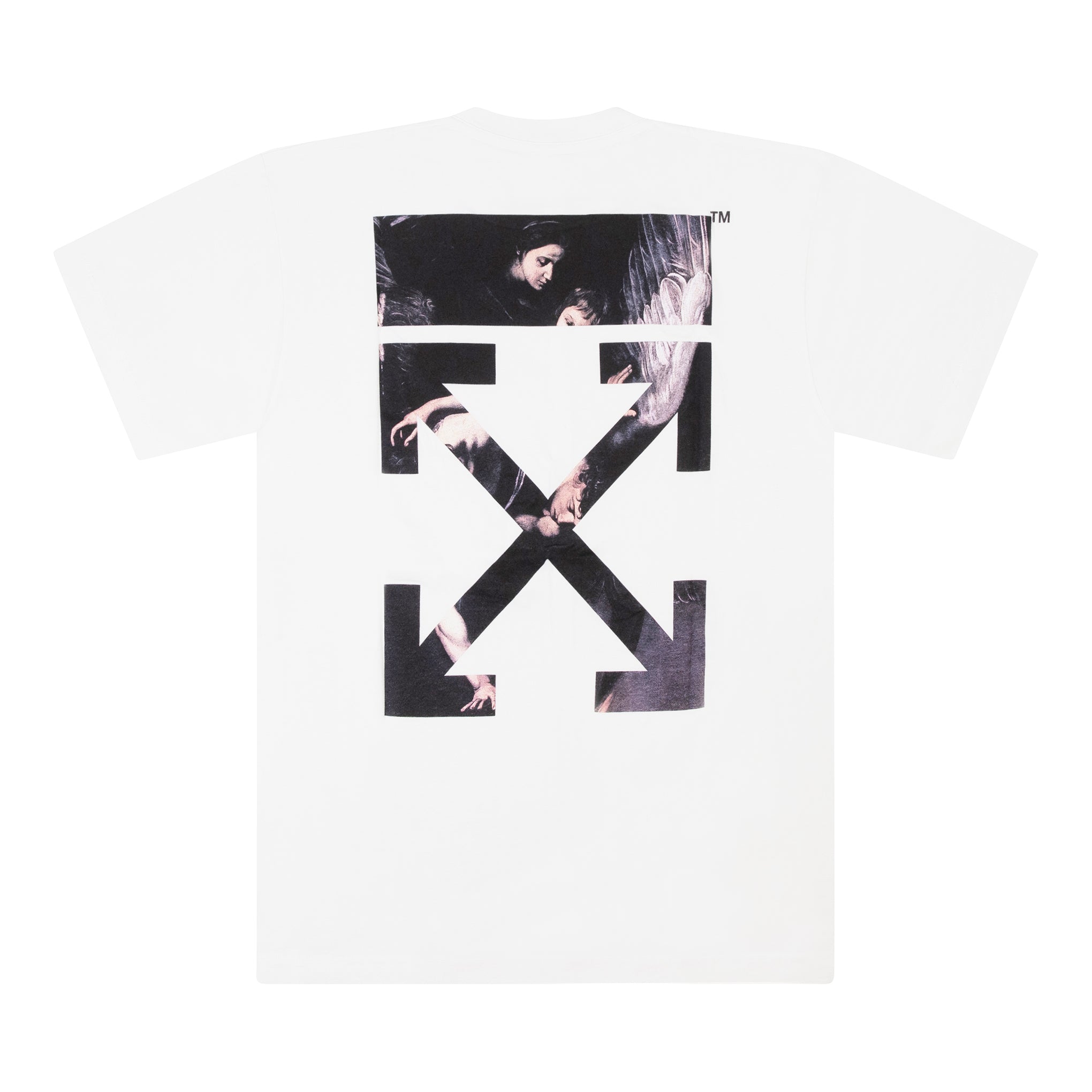 OFF-WHITE CARAVAGGIO ARROW TEE WHITE