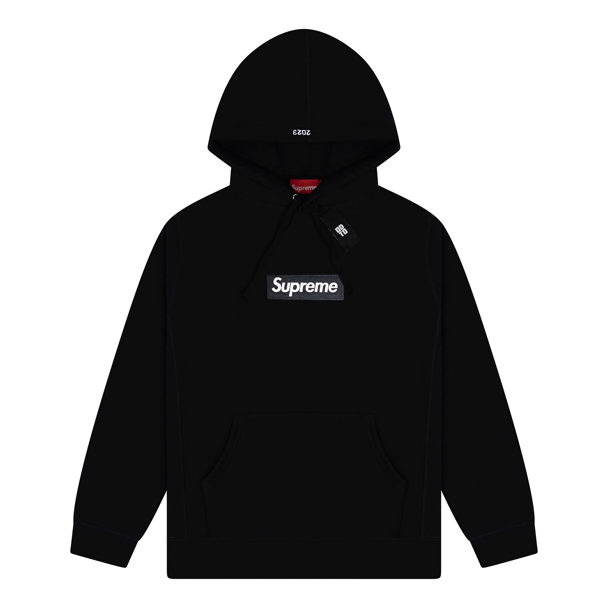 SUPREME FW23 BOX LOGO HOODIE BLACK