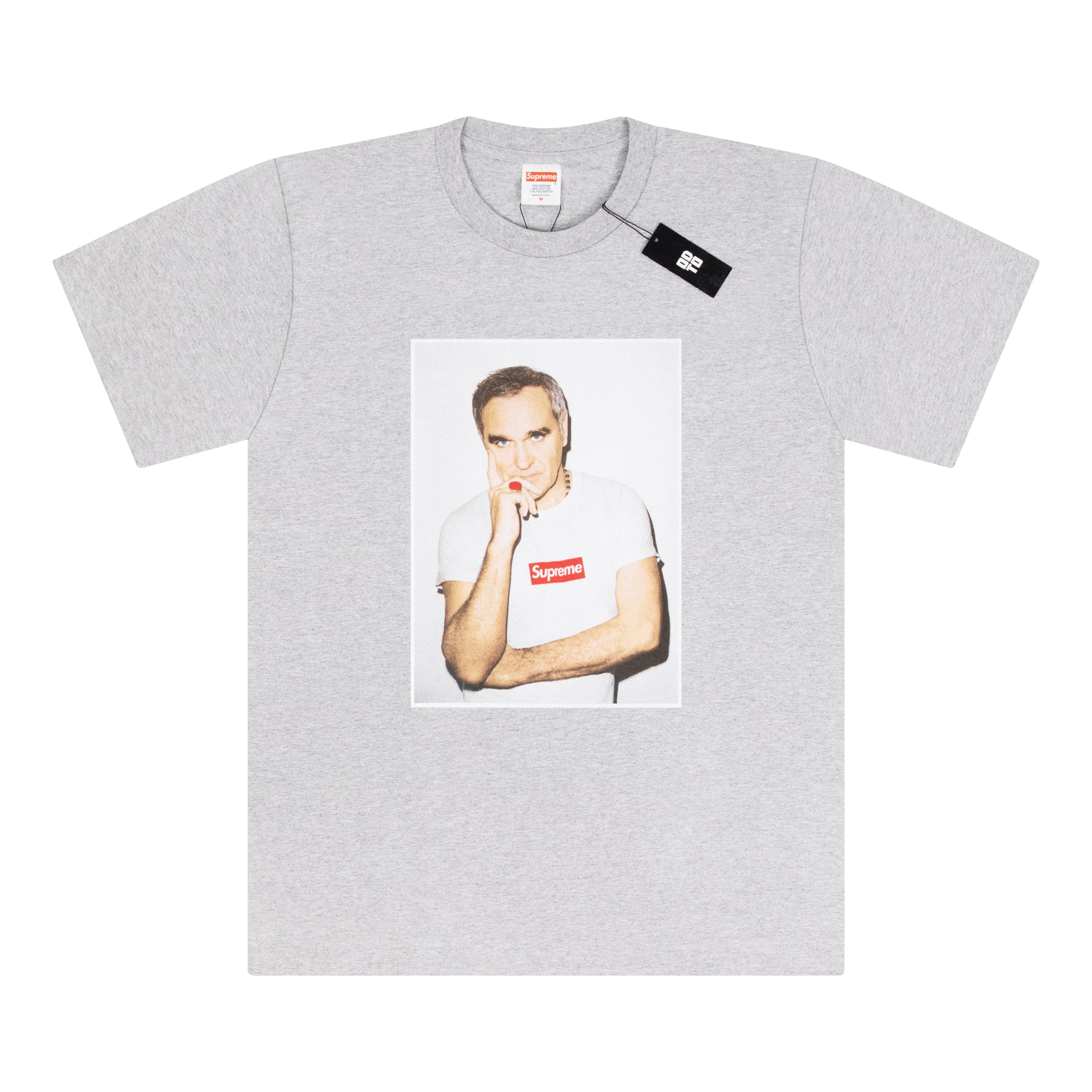 SUPREME MORRISSEY TEE GREY