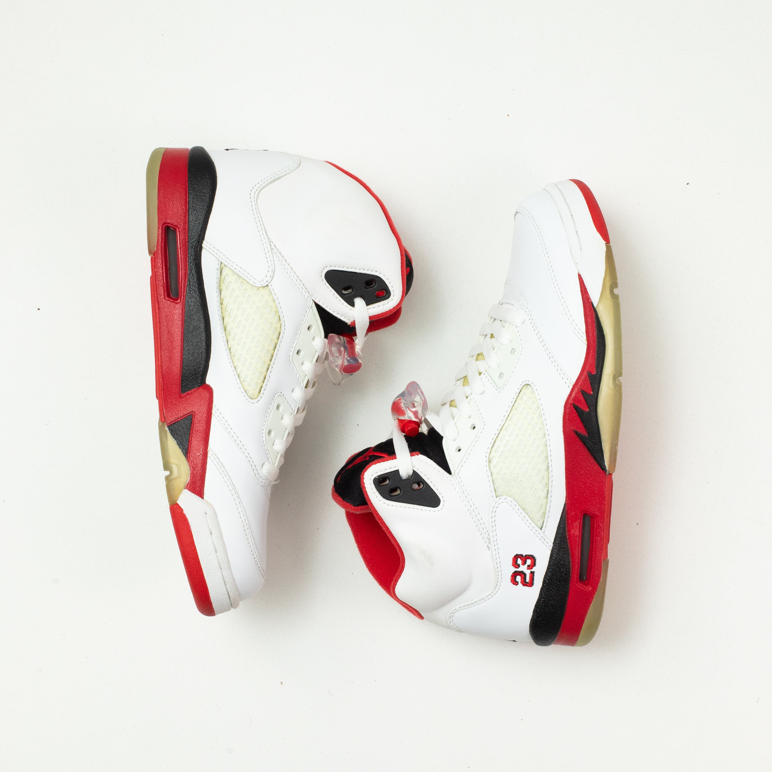fire red 5s size 8.5
