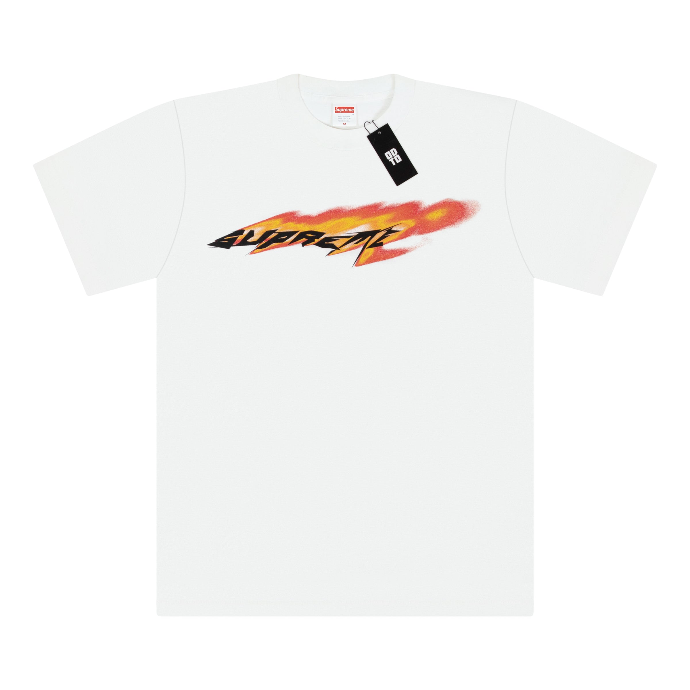 SUPREME WIND TEE WHITE