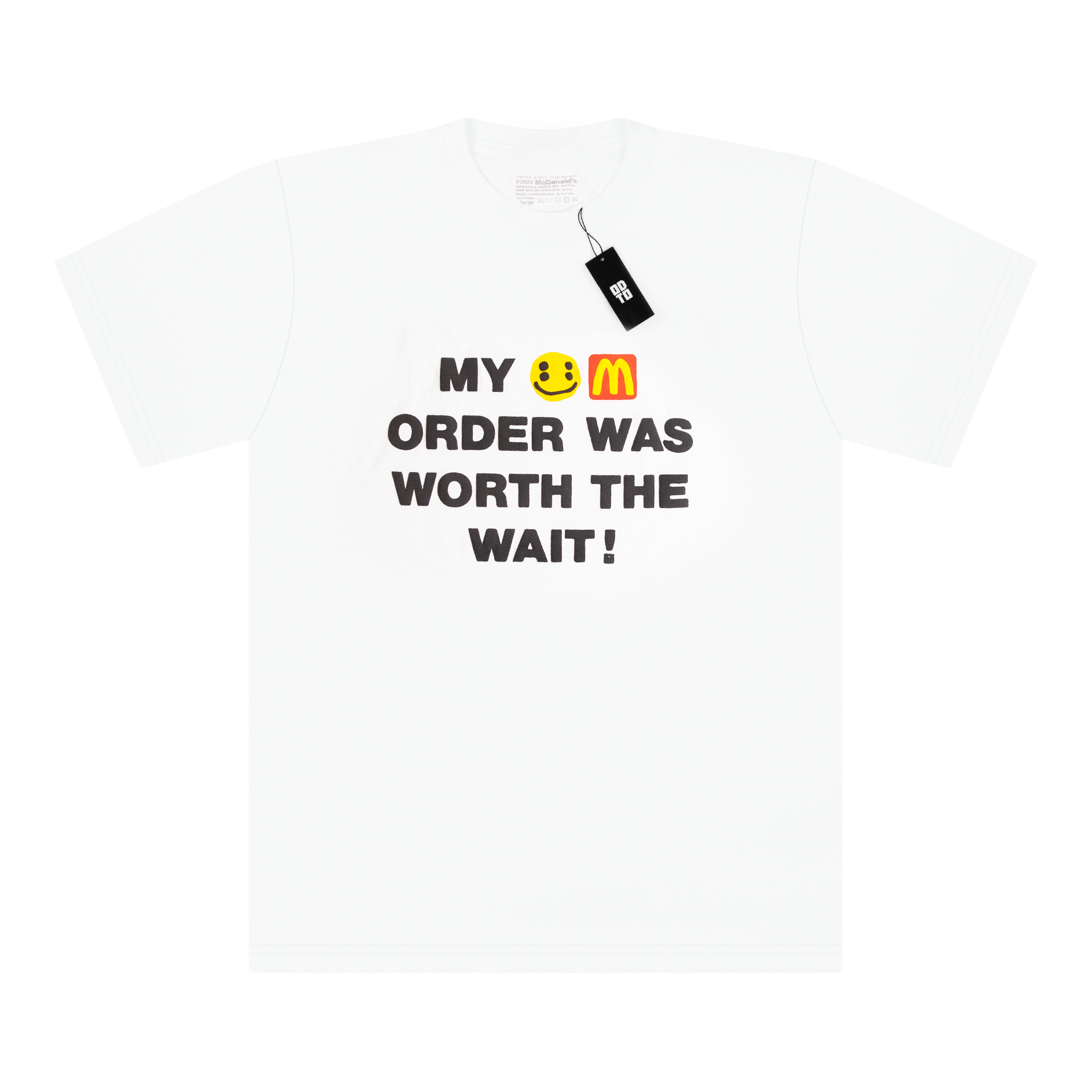 CPFM MCDONALD'S WORTH THE WAIT TEE WHITE