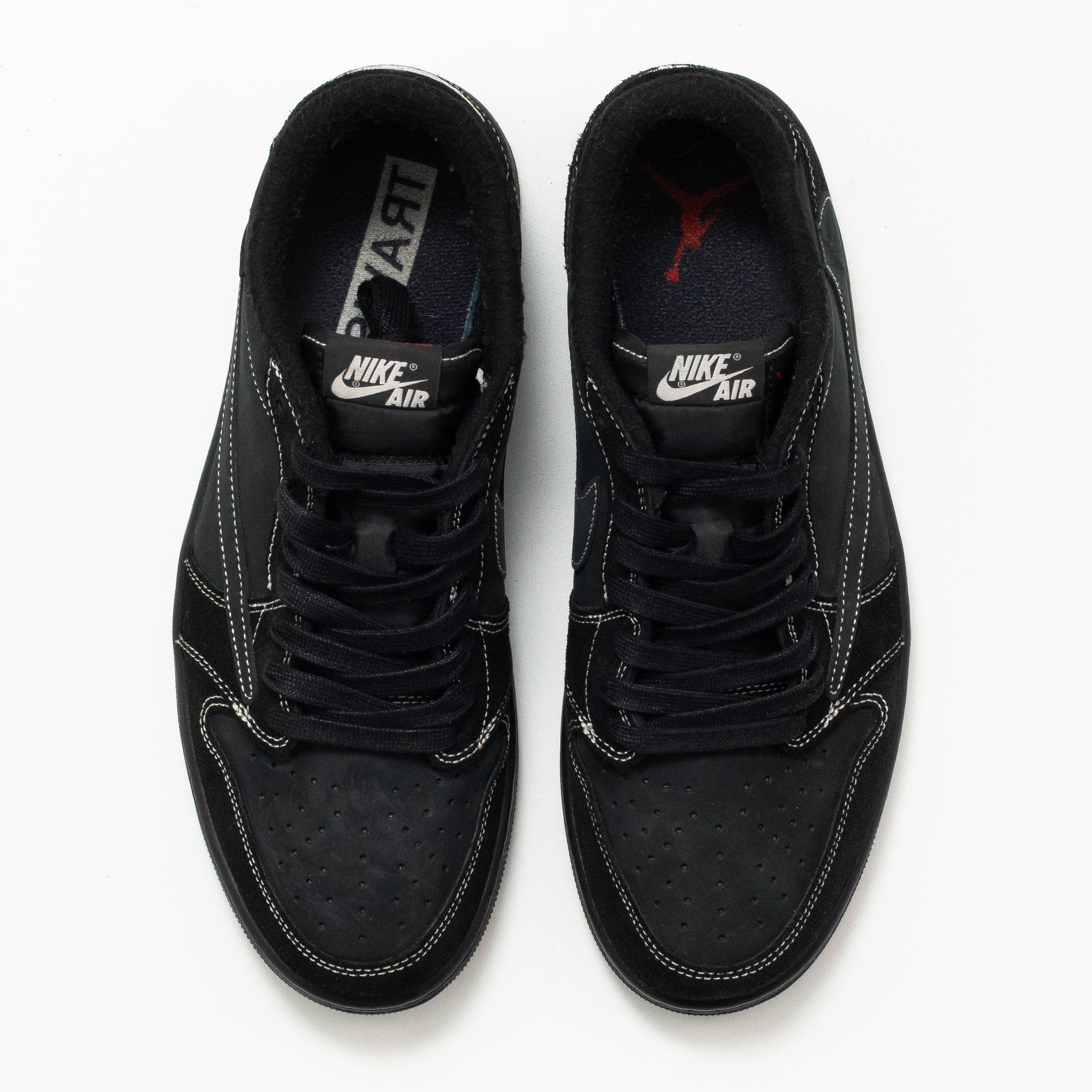 AIR JORDAN 1 LOW TRAVIS SCOTT BLACK PHANTOM [USED - SIZE 11]