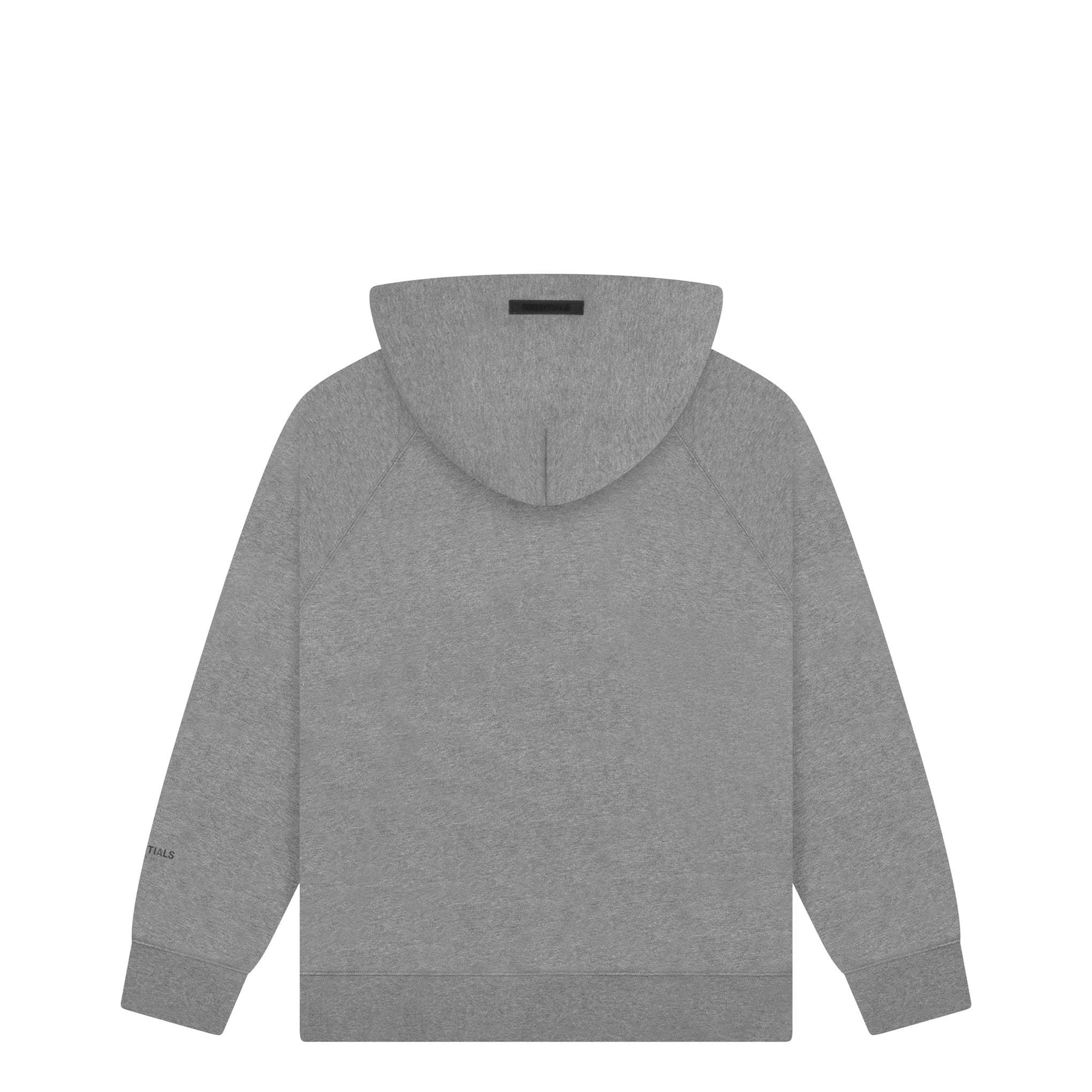 ESSENTIALS CORE HOODIE DARK HEATHER OATMEAL