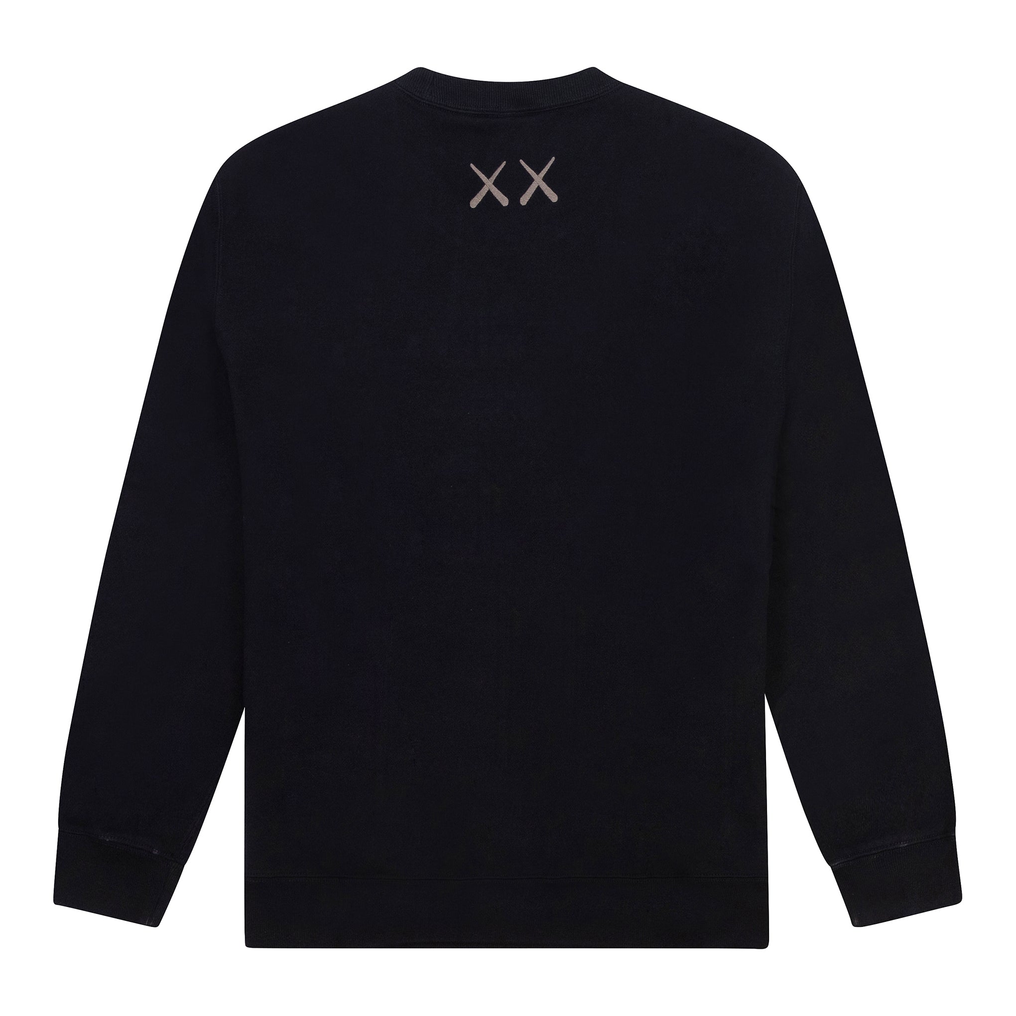 UNIQLO KAWS CHANGBAI MOUNTAIN CREWNECK BLACK