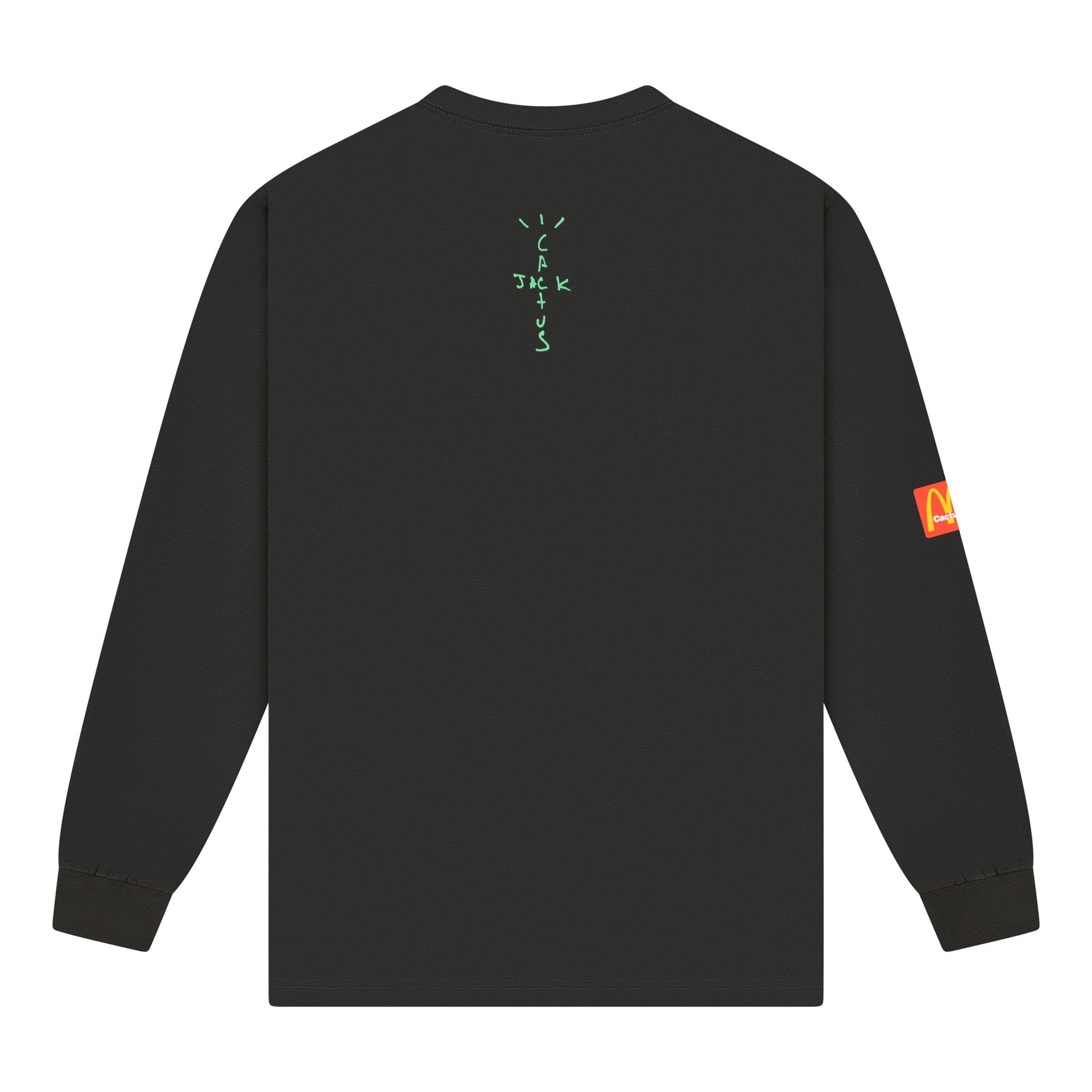CACTUS JACK MCDONALD'S SMILE L/S TEE BLACK