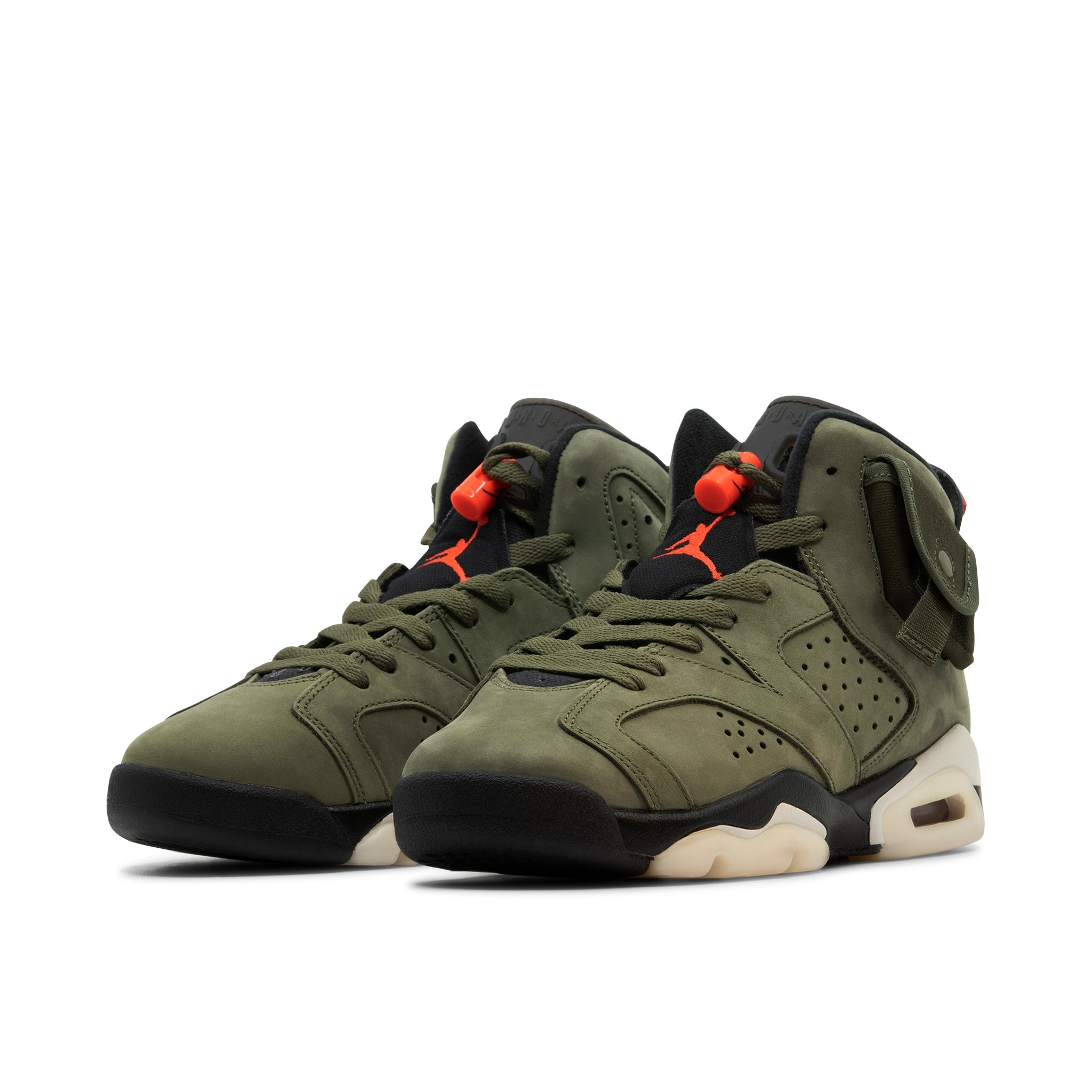 AIR JORDAN 6 GS TRAVIS SCOTT MEDIUM OLIVE
