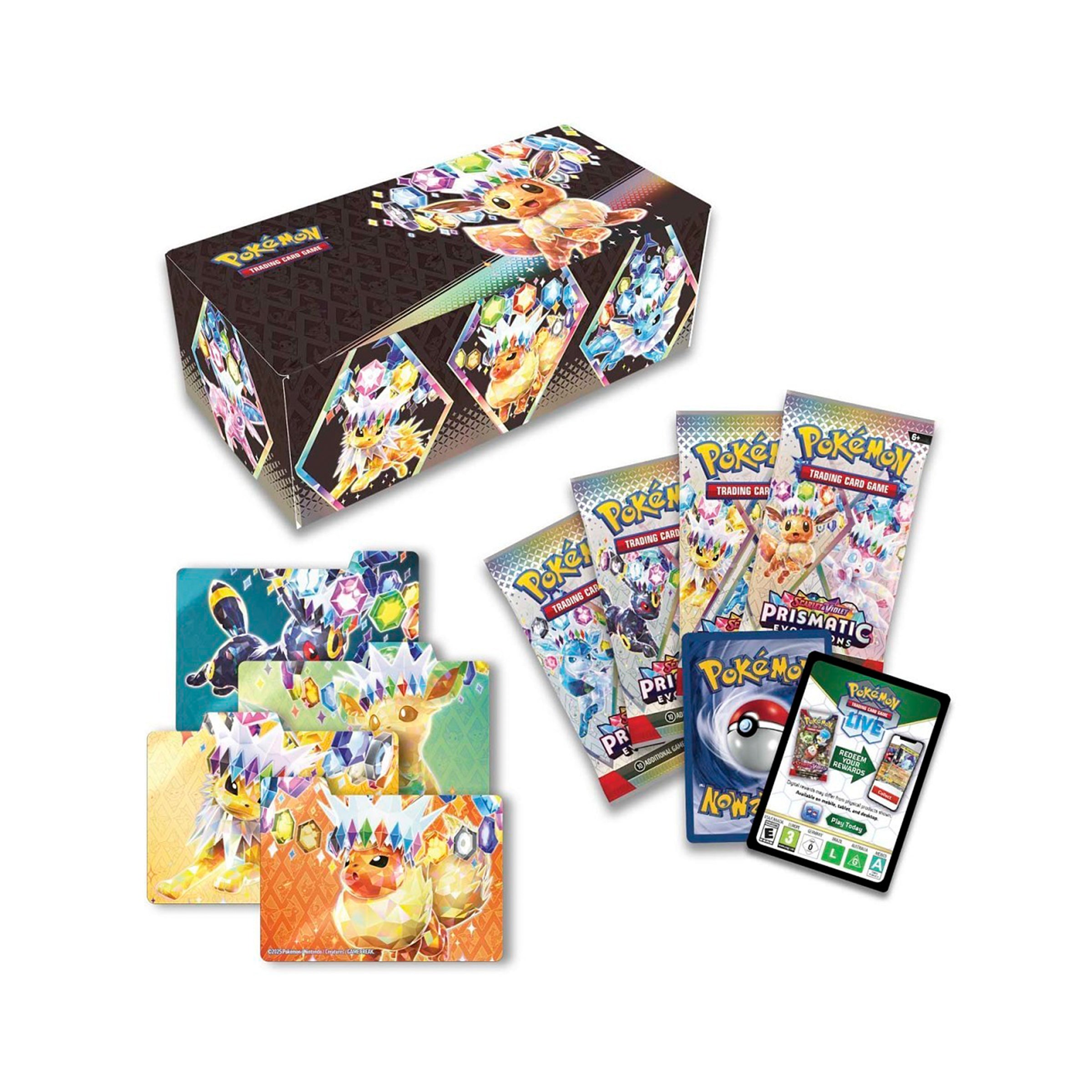 POKEMON SCARLET & VIOLET PRISMATIC EVOLUTIONS SURPRISE BOX