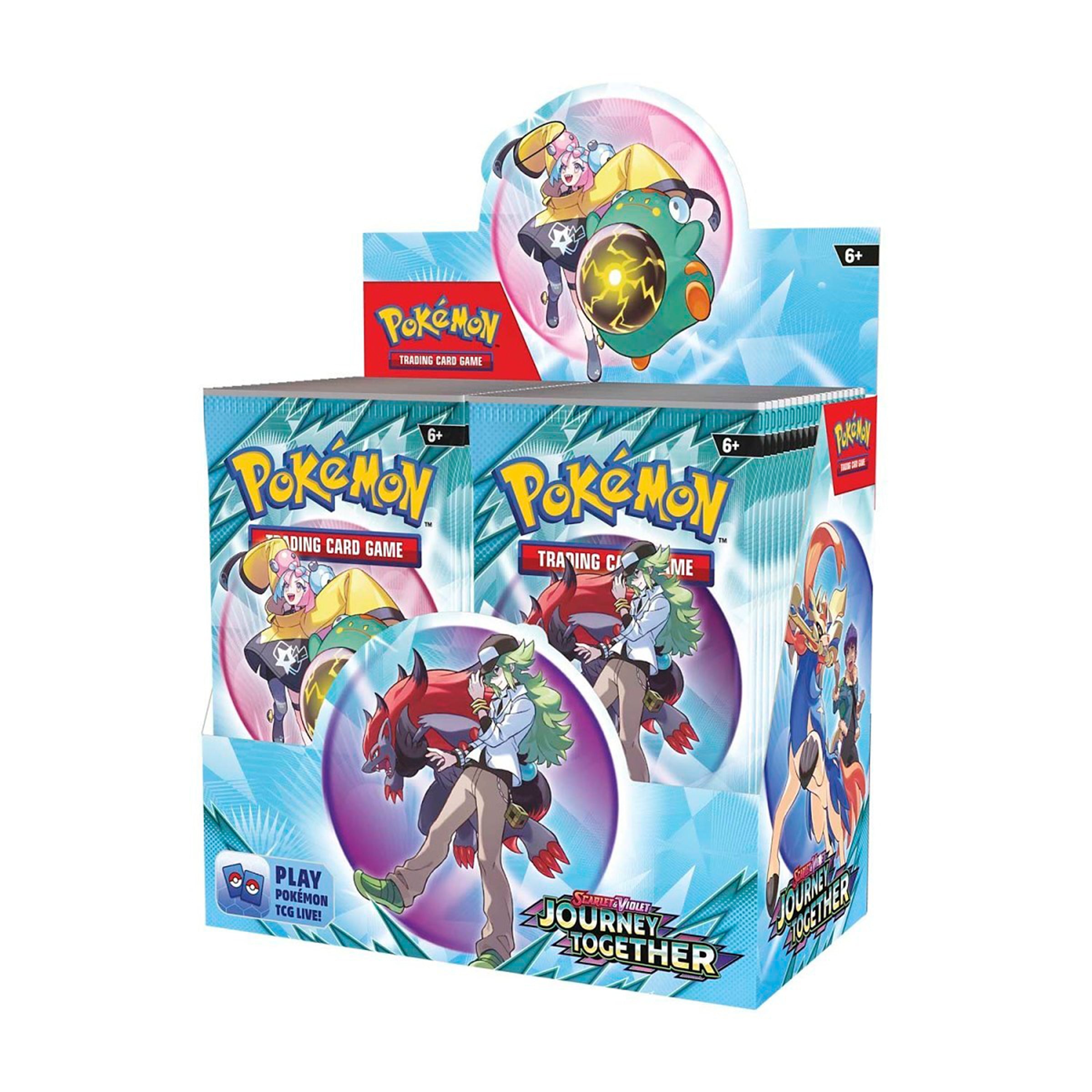 POKEMON SCARLET & VIOLET JOURNEY TOGETHER ENHANCED BOOSTER BOX