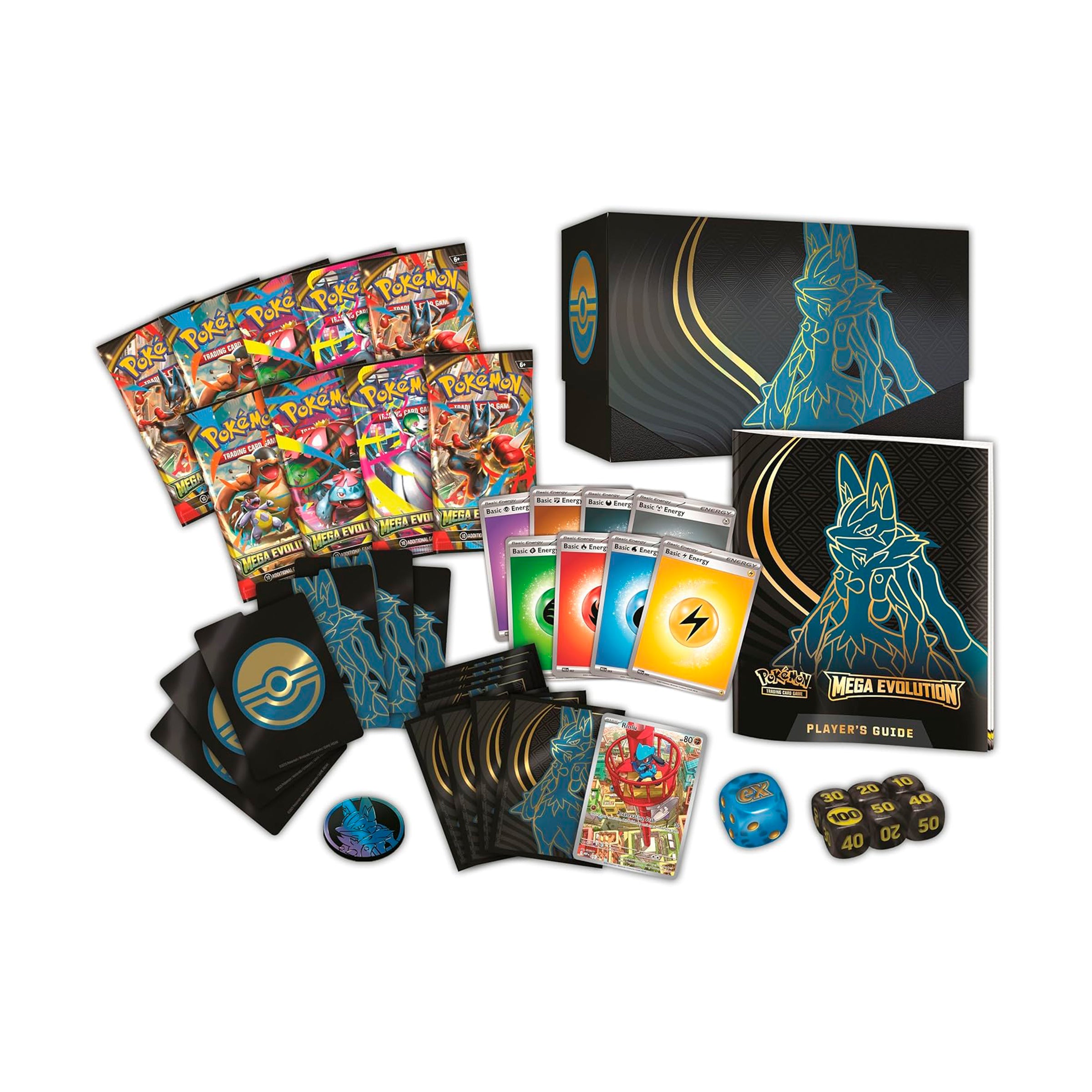 POKEMON MEGA EVOLUTION ELITE TRAINER BOX [MEGA LUCARIO]