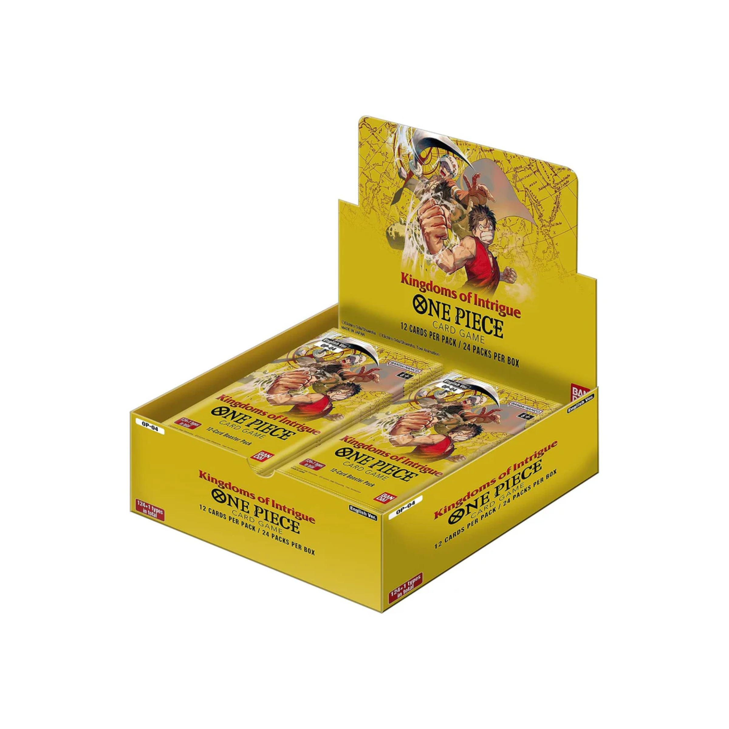 ONE PIECE OP-04 KINGDOMS OF INTRIGUE BOOSTER BOX ODTO ONE PIECE OP-04 KINGDOMS OF INTRIGUE BOOSTER BOX ODTO