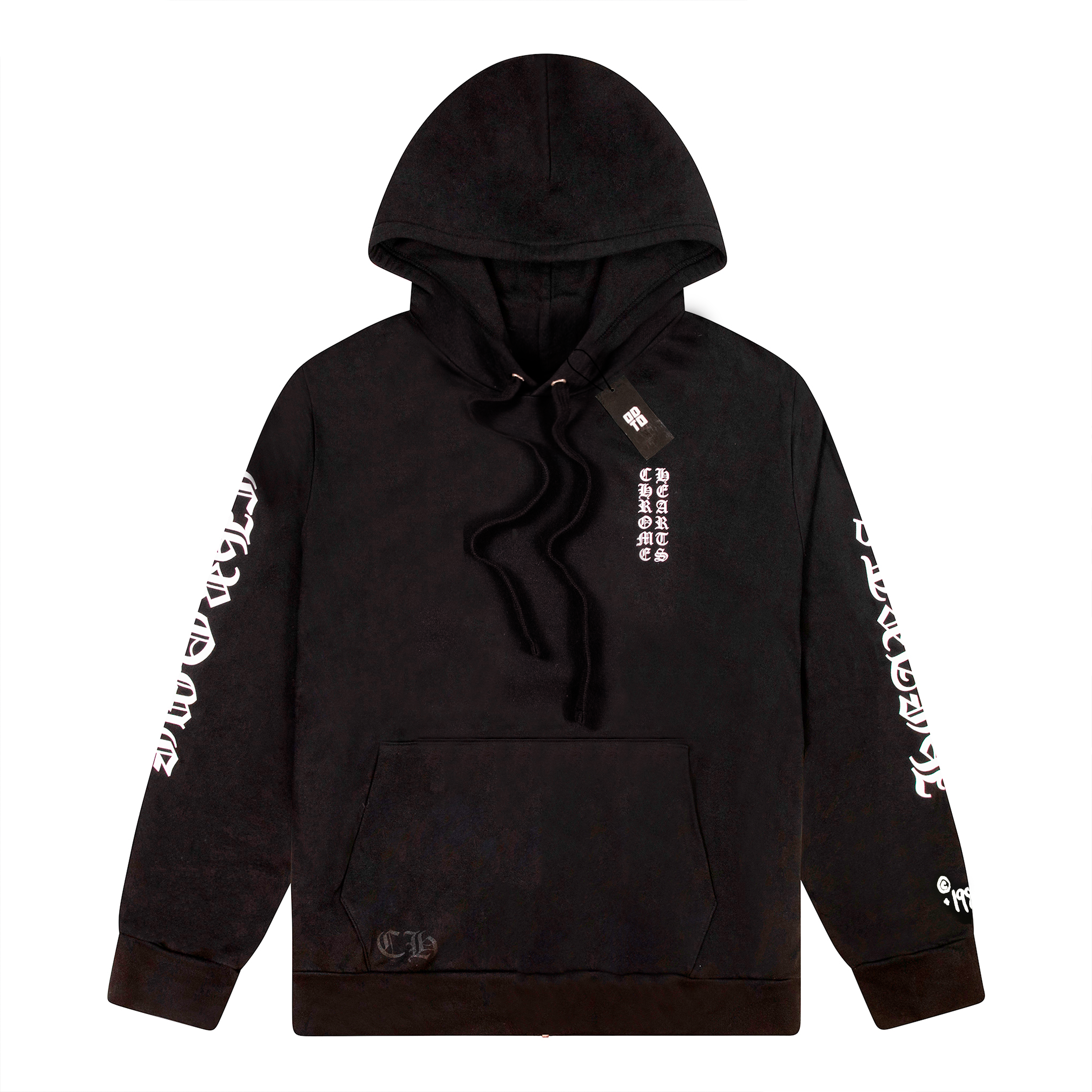 CHROME HEARTS 1988 PULLOVER HOODIE BLACK