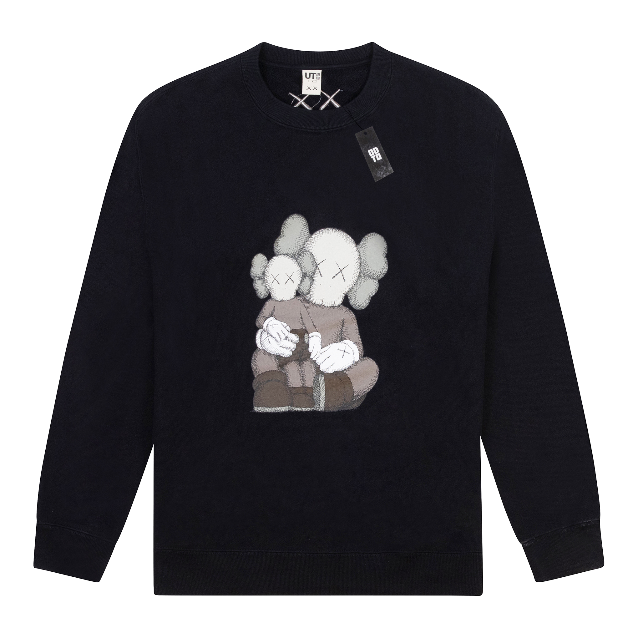 UNIQLO UT KIDS CHANGBAI MOUNTAIN CREWNECK BLACK