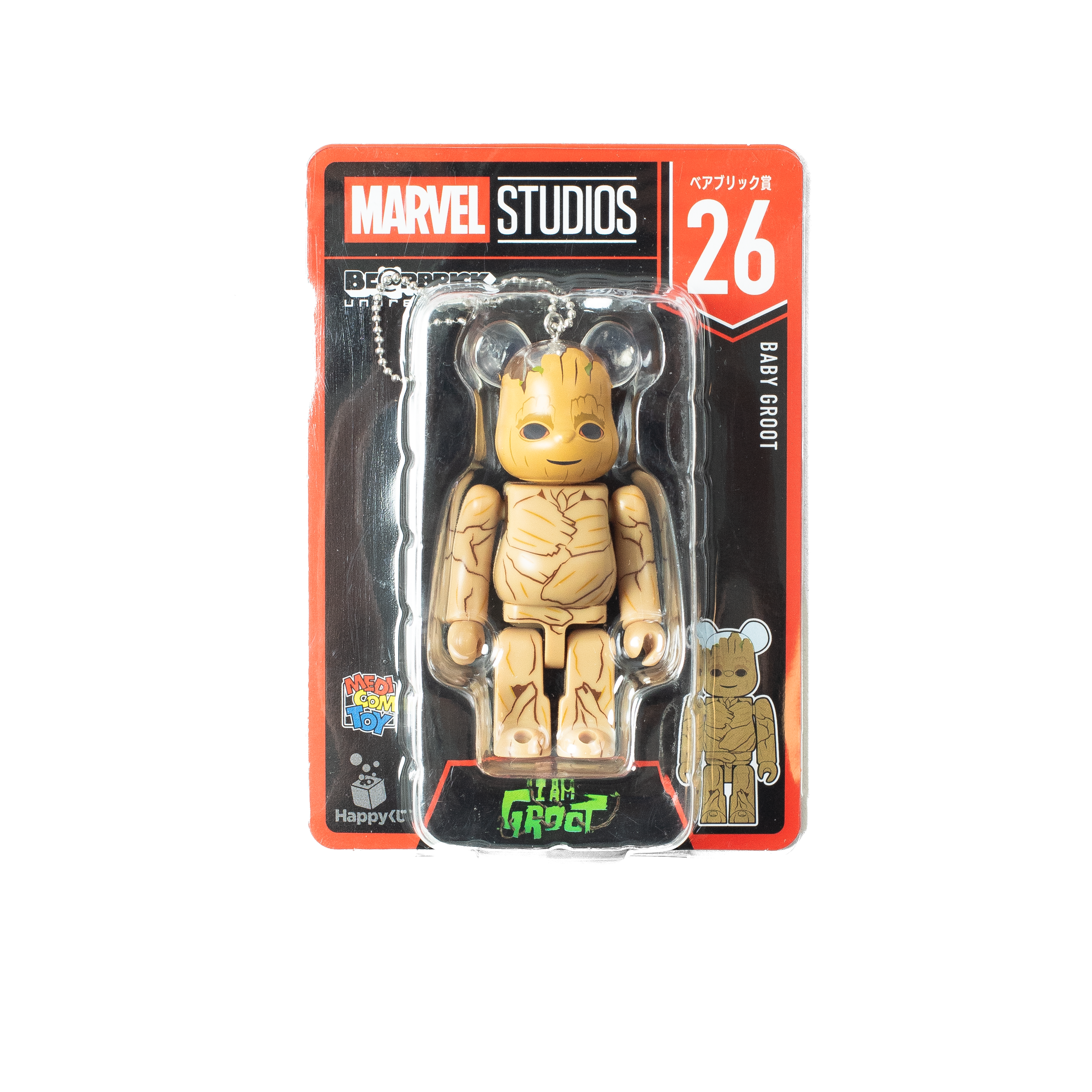 BEARBRICK MARVEL 100% KEYCHAIN 26