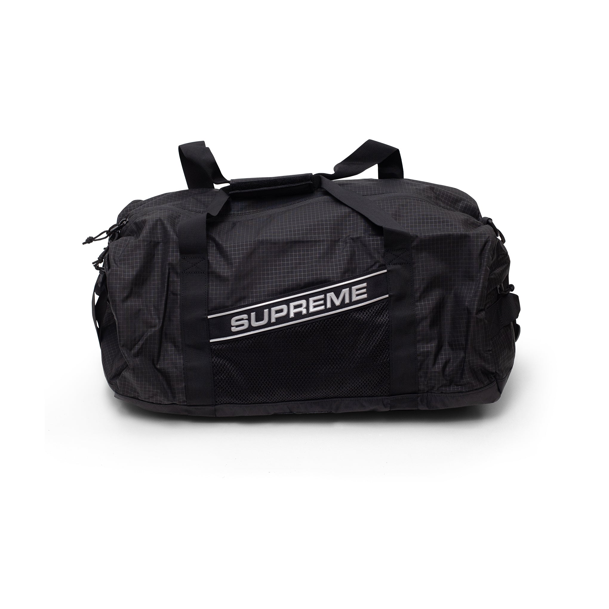 SUPREME 3D 徽标行李袋黑色