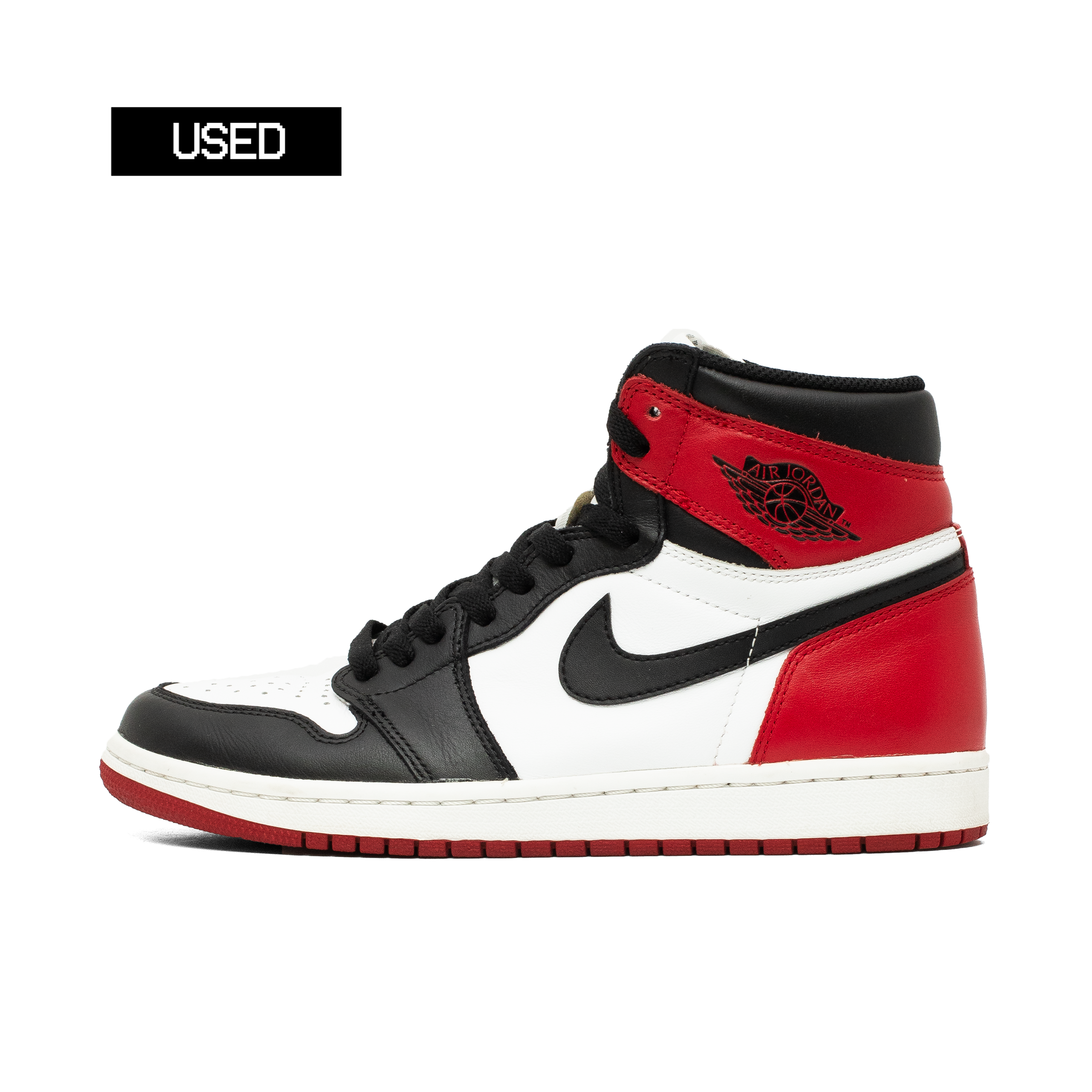 AIR JORDAN 1 HIGH BLACK TOE (2016) [USED - SIZE 8]