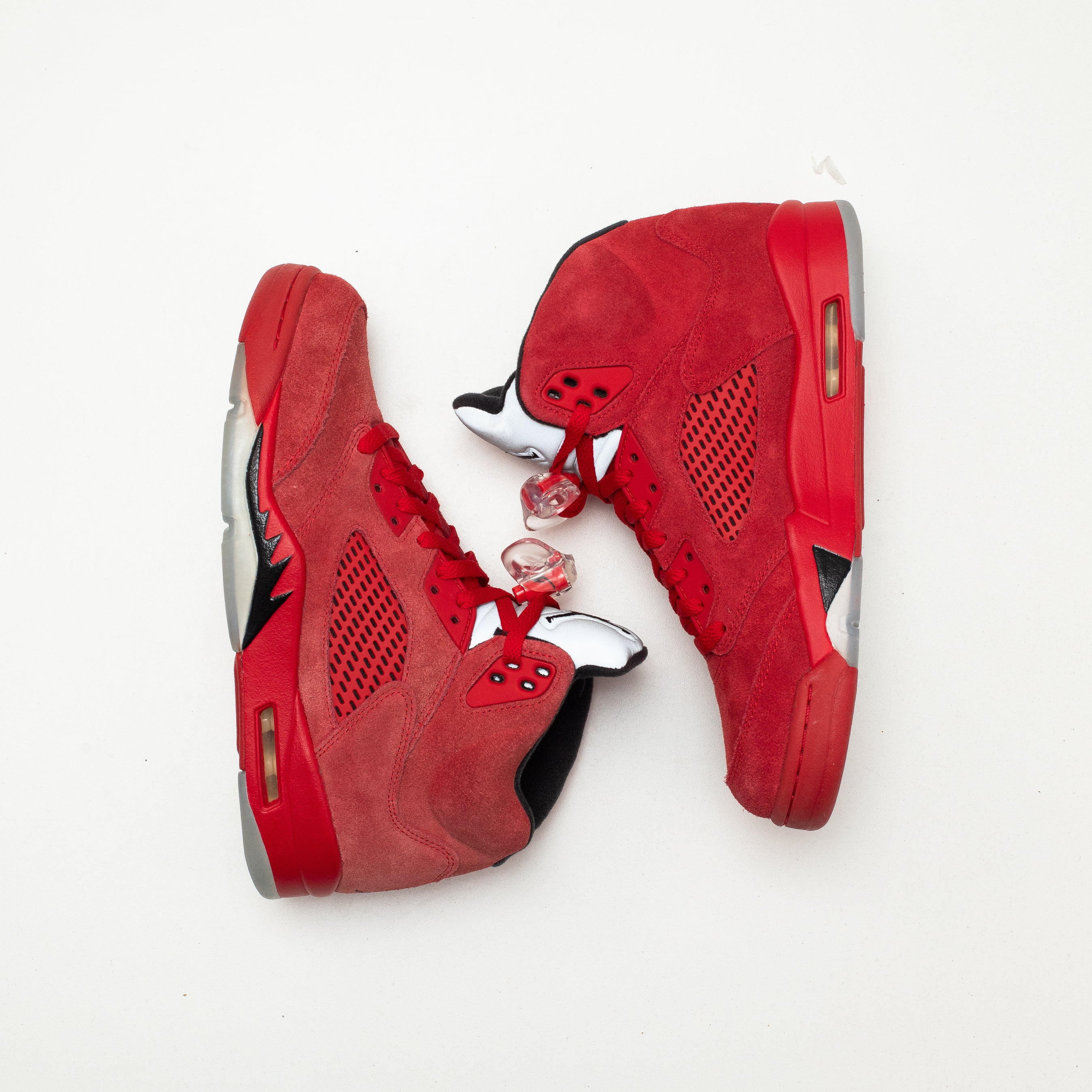 AIR JORDAN 5 RED SUEDE [FLAWED - SIZE 8.5]