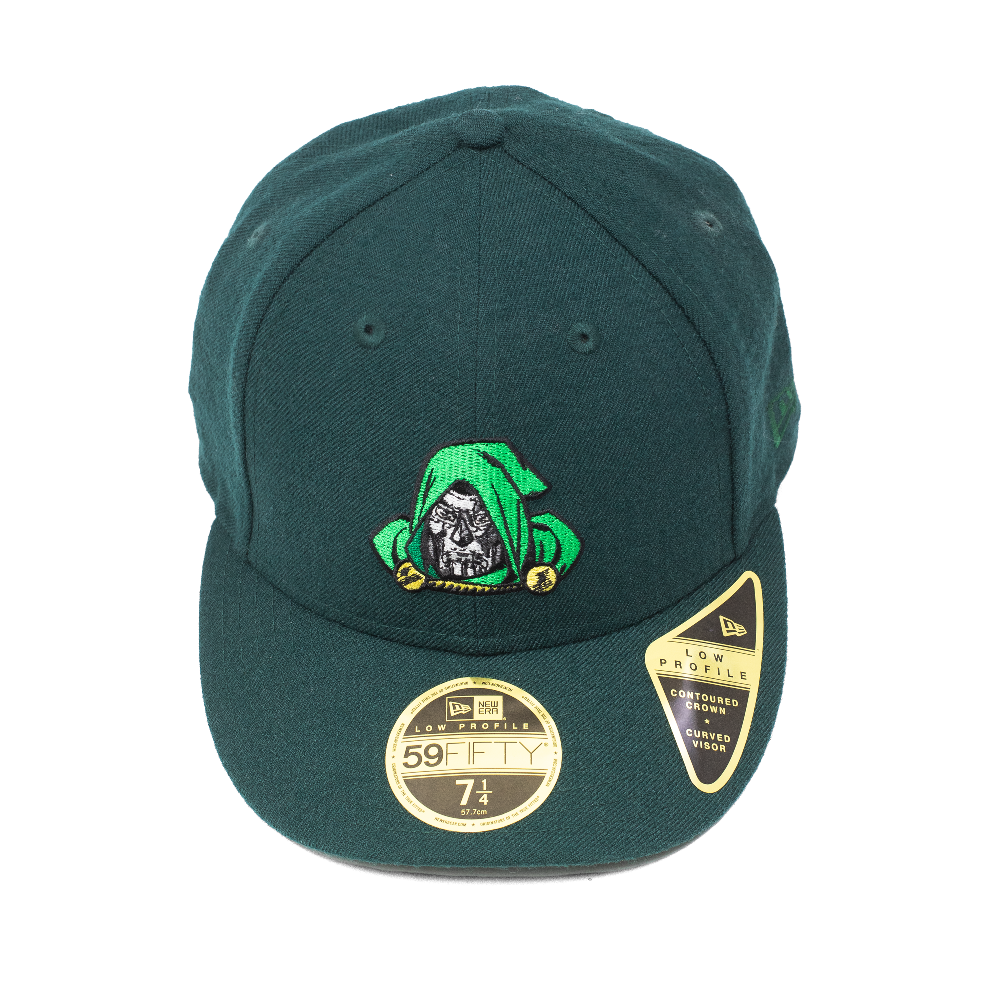 KITH MARVEL DR. DOOM FITTED CAP GREEN