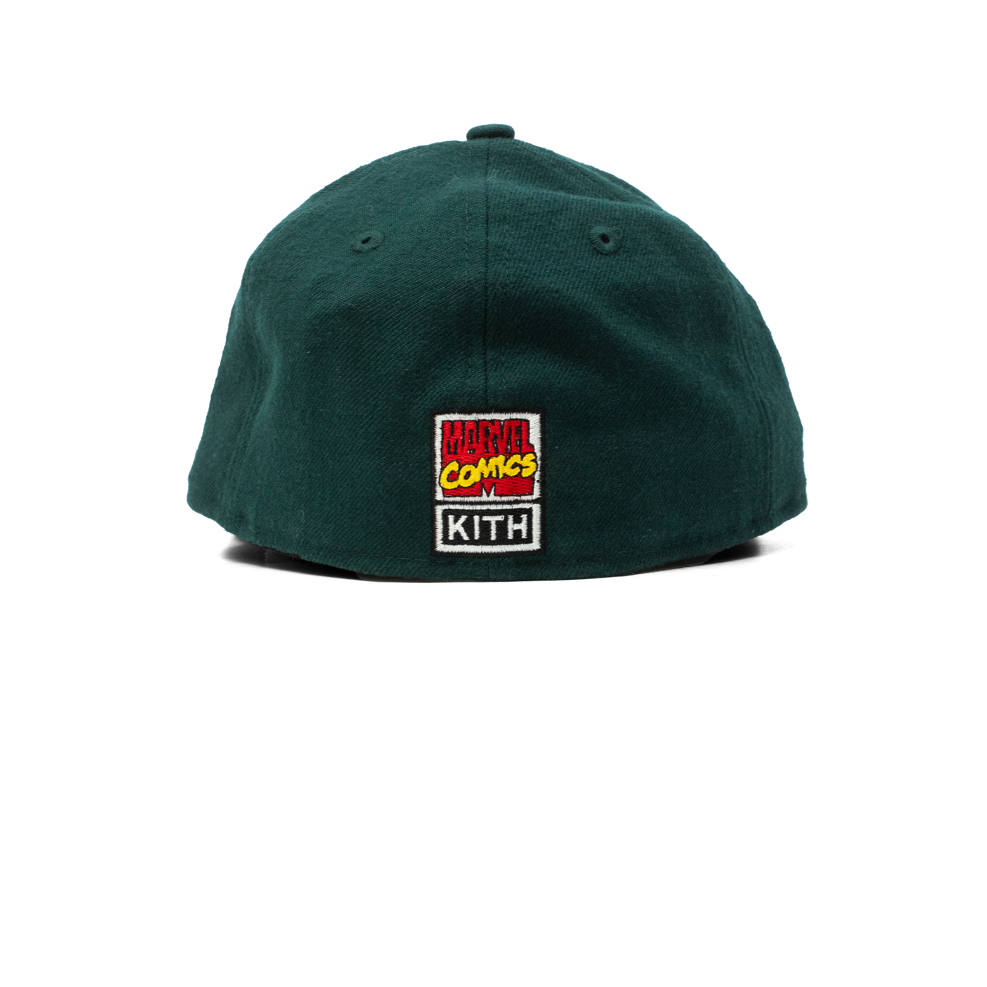 KITH MARVEL DR. DOOM FITTED CAP GREEN