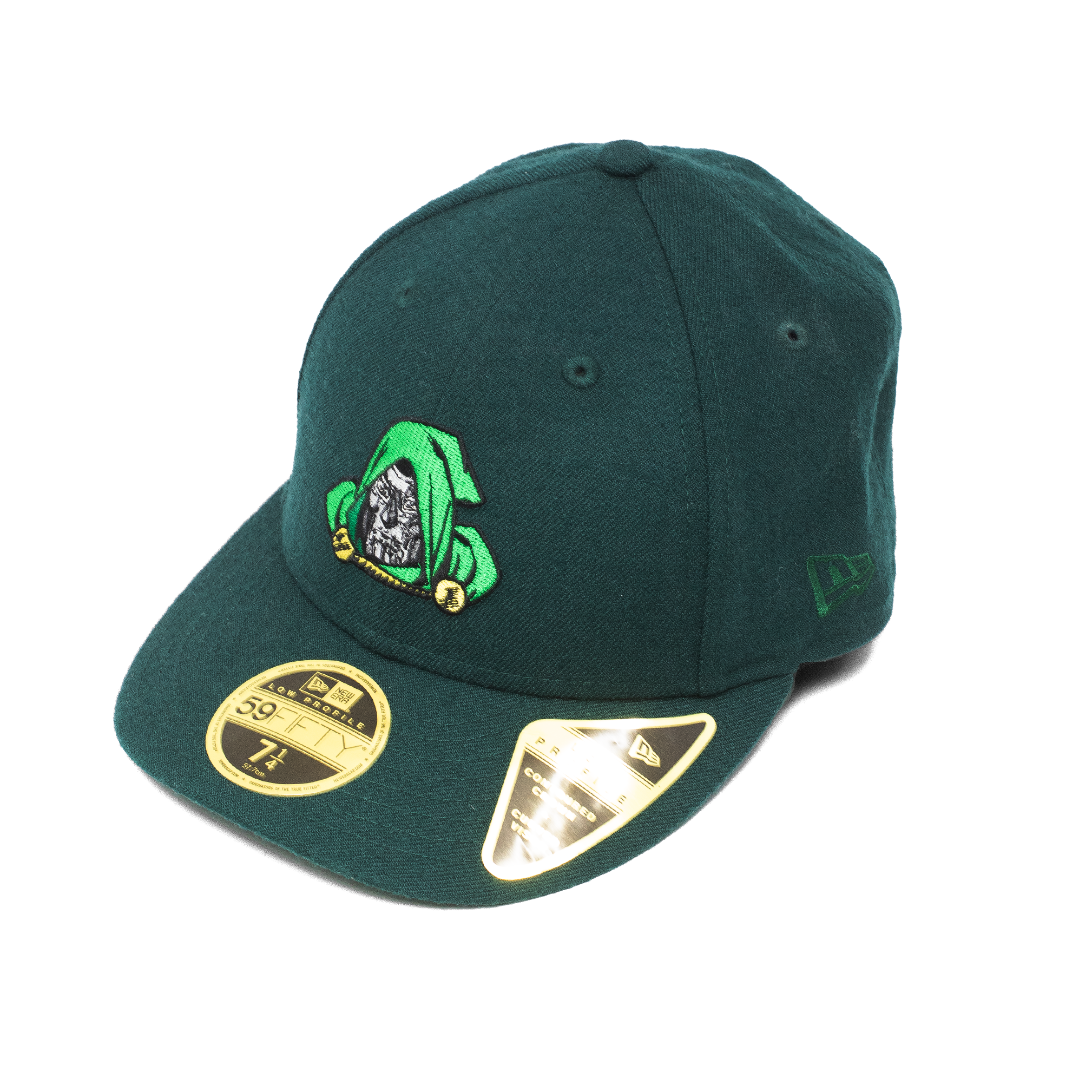 KITH MARVEL DR. DOOM FITTED CAP GREEN