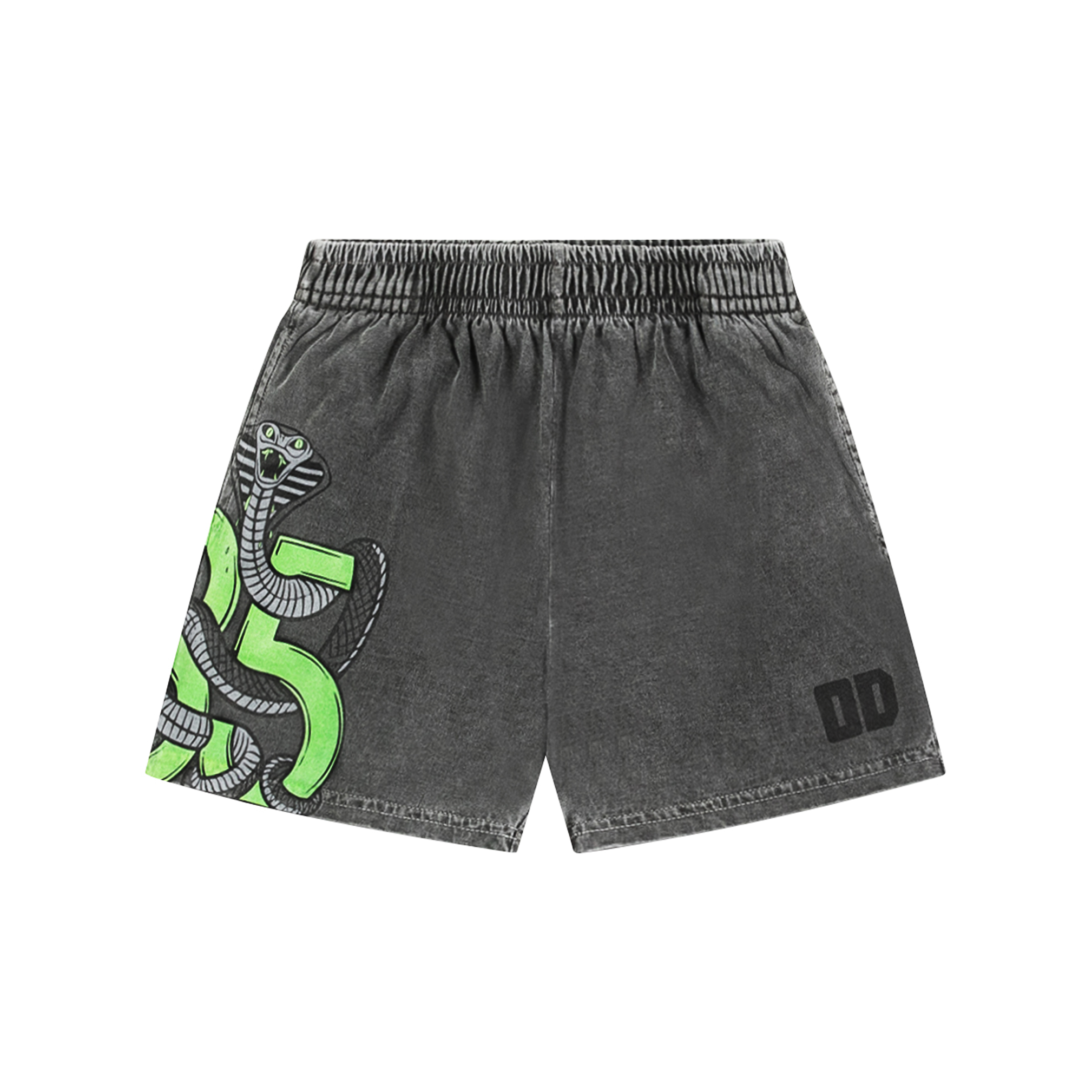 OD x WHYG KIDS SHORTS GREEN