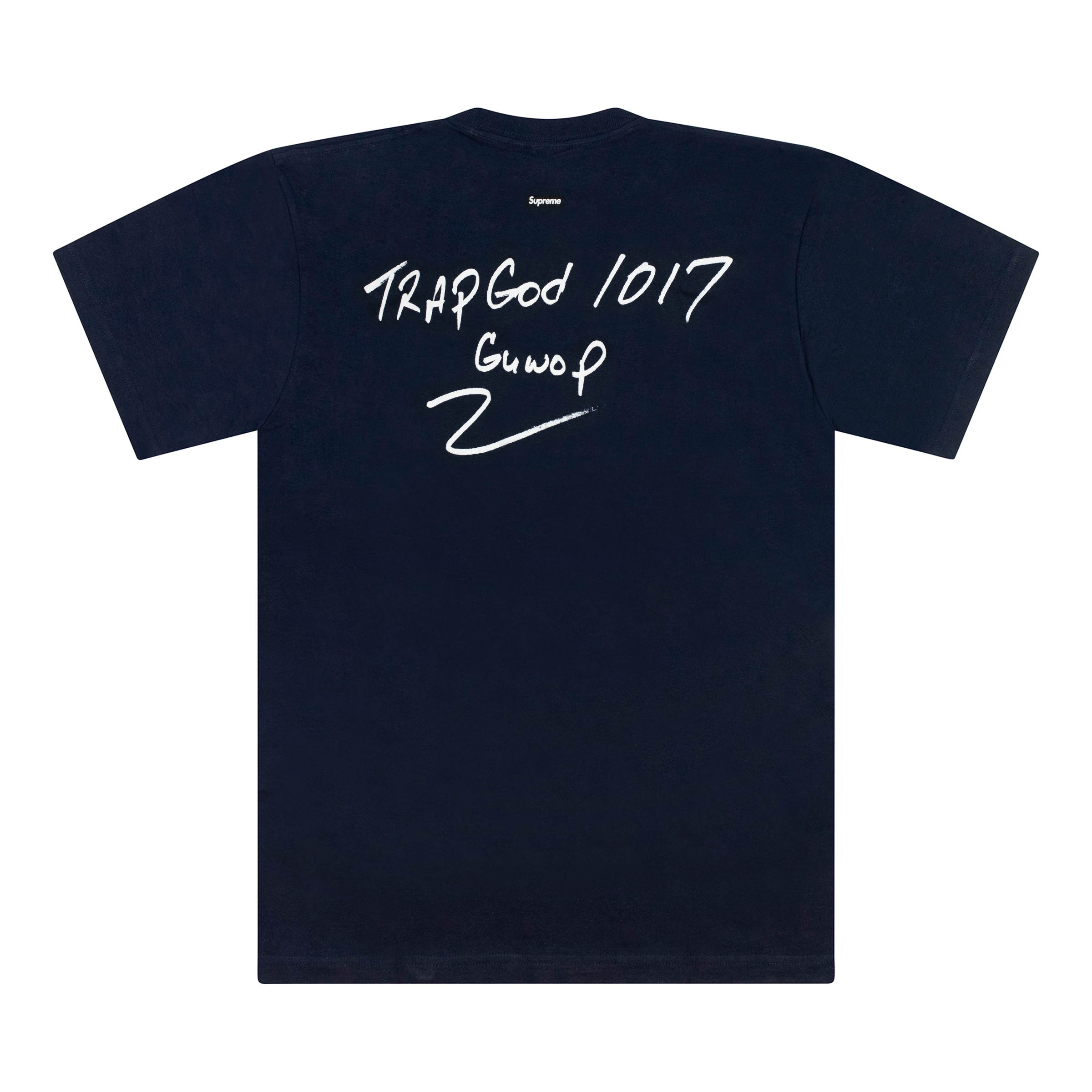 SUPREME GUCCI MANE TEE NAVY